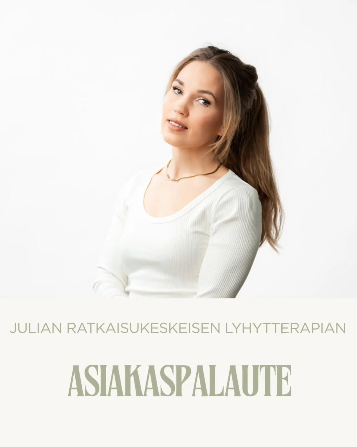 Mit&auml; Ratkaisukeskeisess&auml; terapiassa tavoitellaan? ⬇️

☘️ Auttaa asiakasta kirkastamaan omia toiveita, arvoja ja tavoitteita

☘️ Tunnistaa ja vahvistaa omia voimavaroja ja vahvuuksia

☘️ L&ouml;yt&auml;&auml; konkreettisia keinoja ja pieni&a