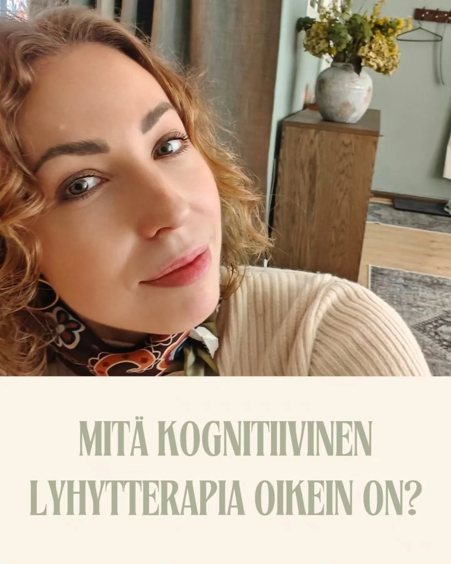 Mit&auml; Kognitiivinen lyhytterapia on? 👀

Kognitiivinen lyhytterapia keskittyy erityisesti asiakkaan ajatusten, tunteiden ja k&auml;ytt&auml;ytymisen v&auml;lisiin yhteyksiin. Terapeutin ja asiakkaan yhteisty&ouml;n tavoitteena on tunnistaa ja haa