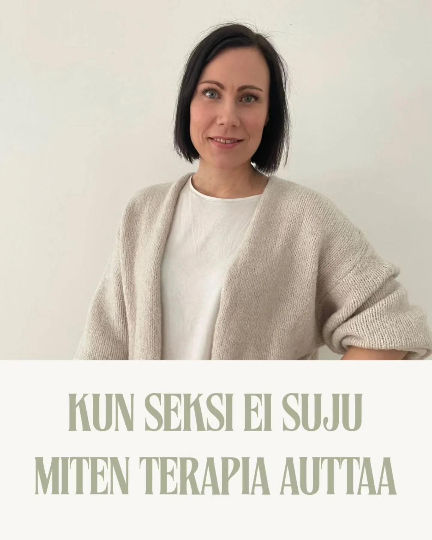 Kun seksi ei suju &ndash; miten Seksuaaliterapia auttaa paria t&auml;ss&auml; aiheessa

Oletteko huomanneet, ett&auml; keskustelut seksist&auml; p&auml;&auml;ttyv&auml;t riitaan, vet&auml;ytymiseen tai hiljaisuuteen?
Tai ett&auml; sama keskustelu hal