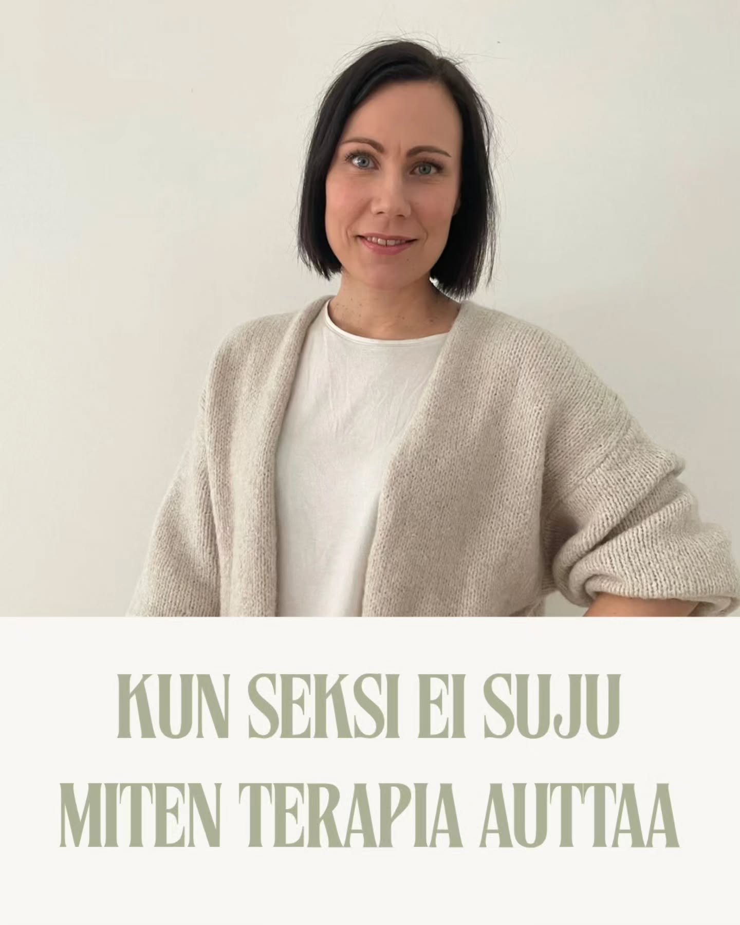 Kun seksi ei suju &ndash; miten Seksuaaliterapia auttaa paria t&auml;ss&auml; aiheessa

Oletteko huomanneet, ett&auml; keskustelut seksist&auml; p&auml;&auml;ttyv&auml;t riitaan, vet&auml;ytymiseen tai hiljaisuuteen?
Tai ett&auml; sama keskustelu hal