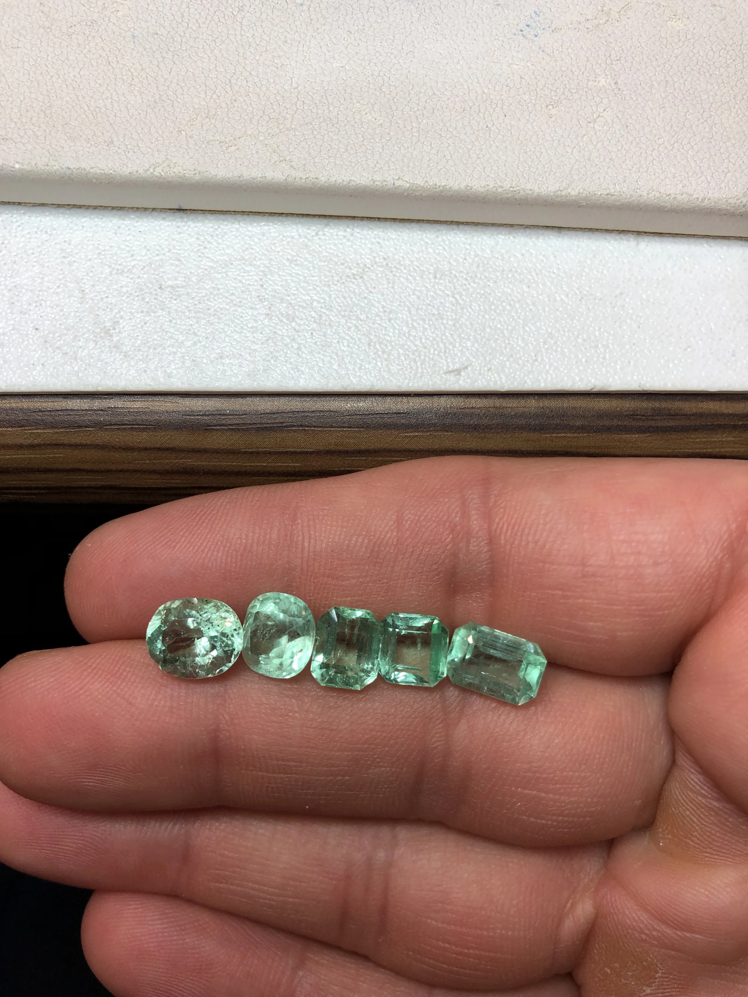 Natural Colombian Emerald (5 Stones)