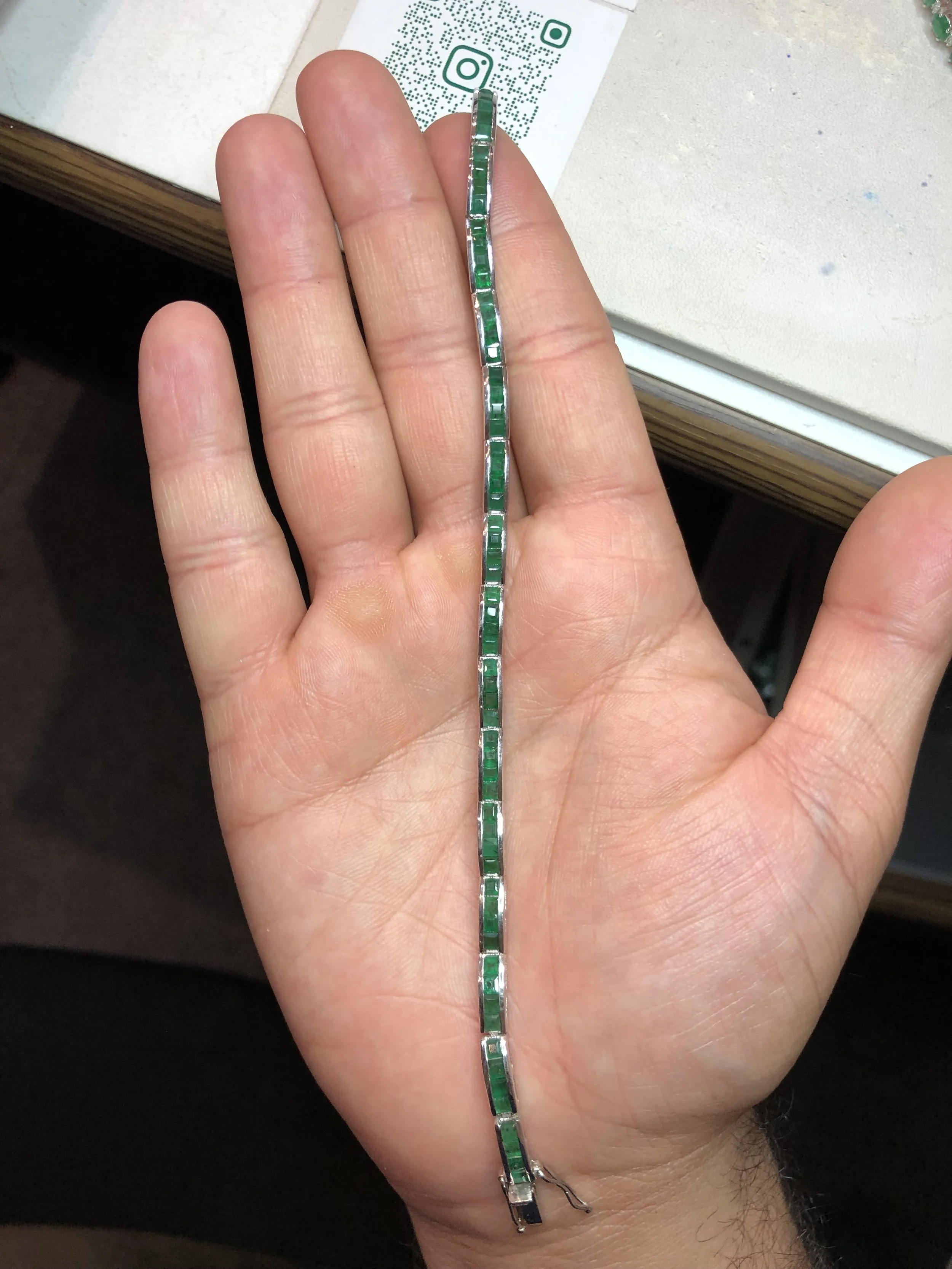 Emerald Tennis bracelet