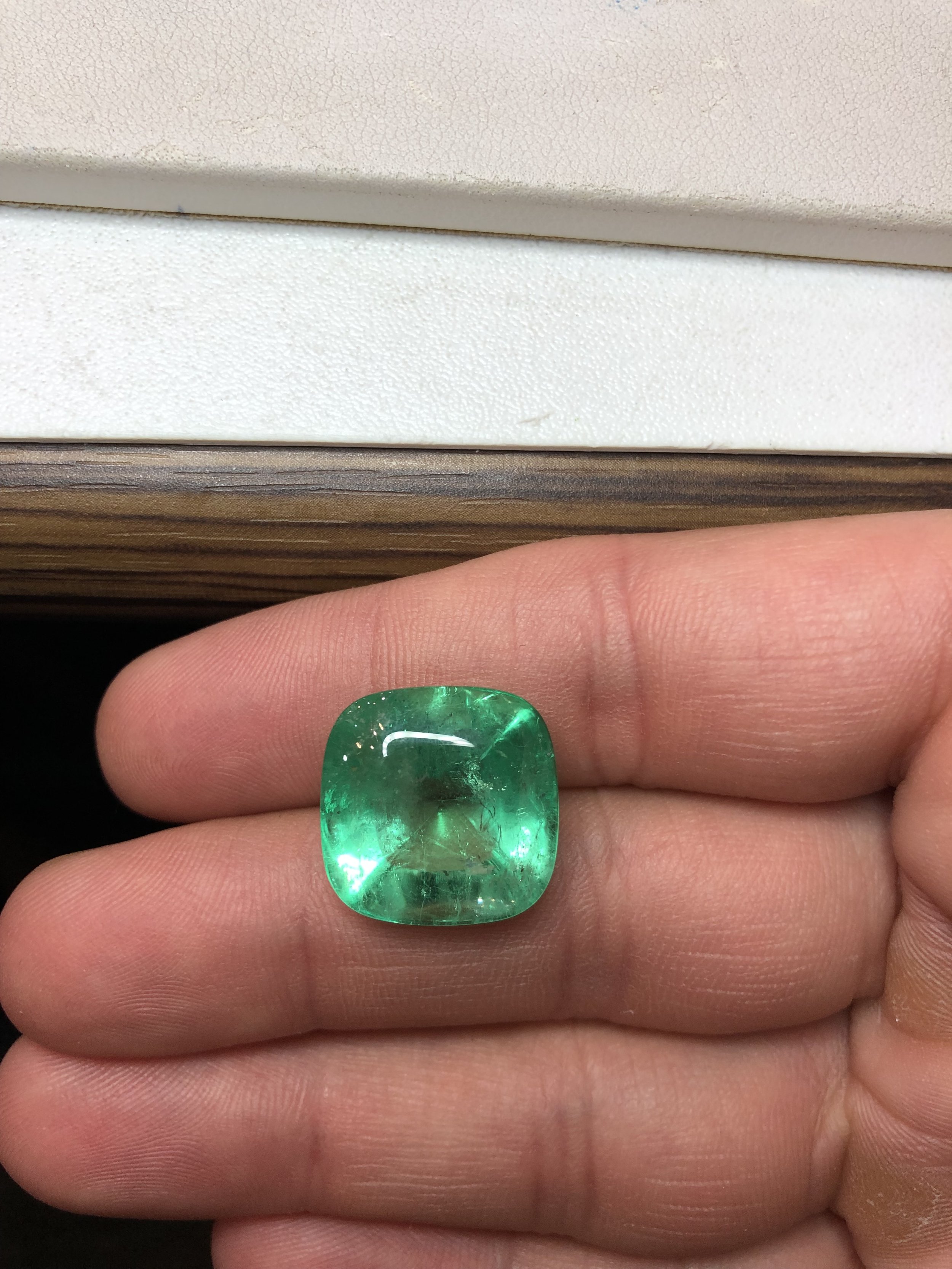 Natural Colombian Emerald Sugar Loaf