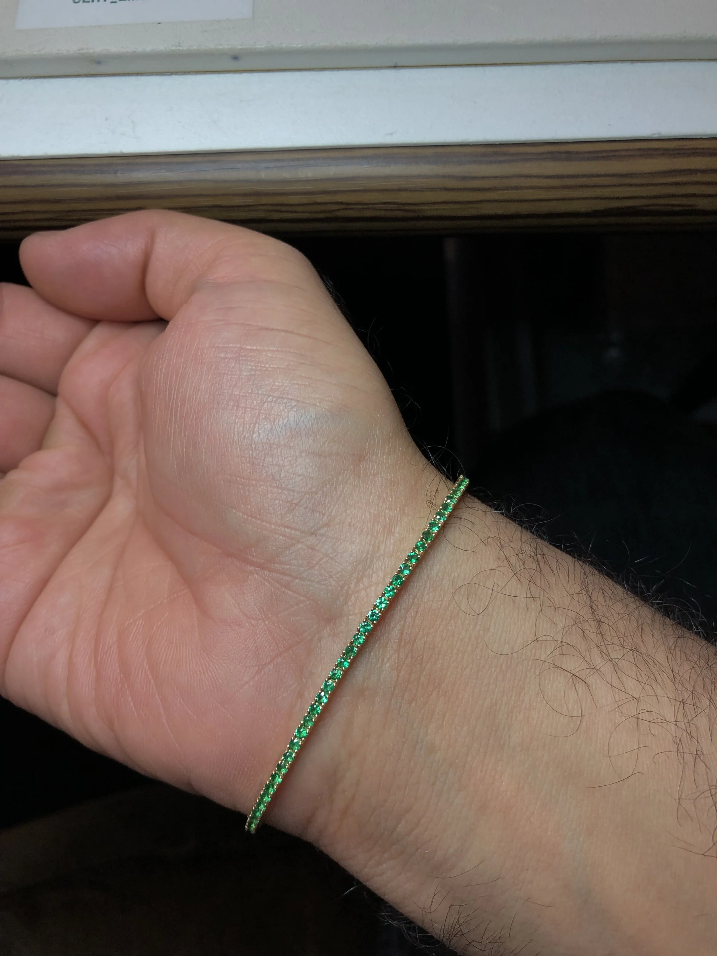 Emerald Tennis bracelet
