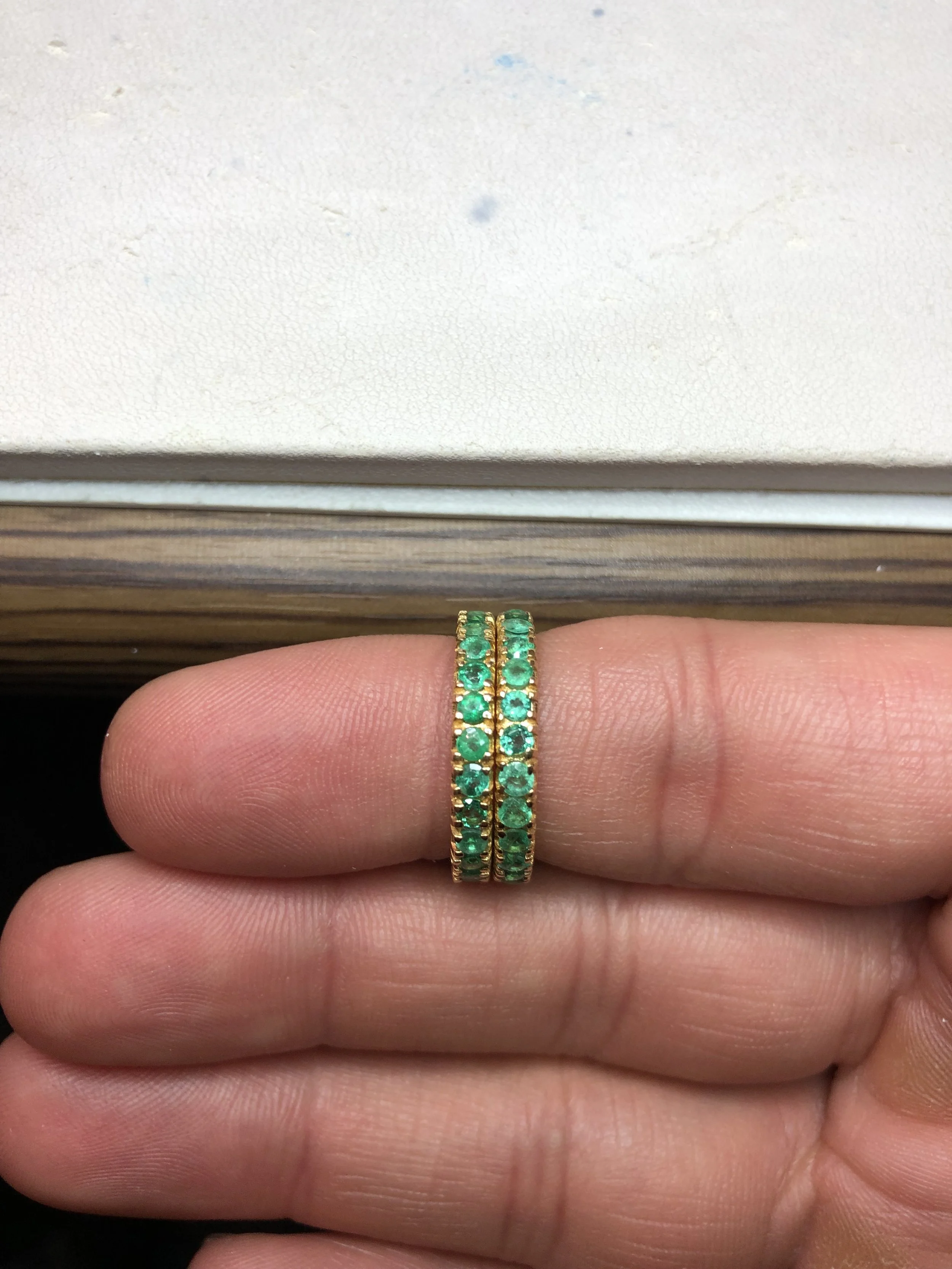 Natural eternity ring