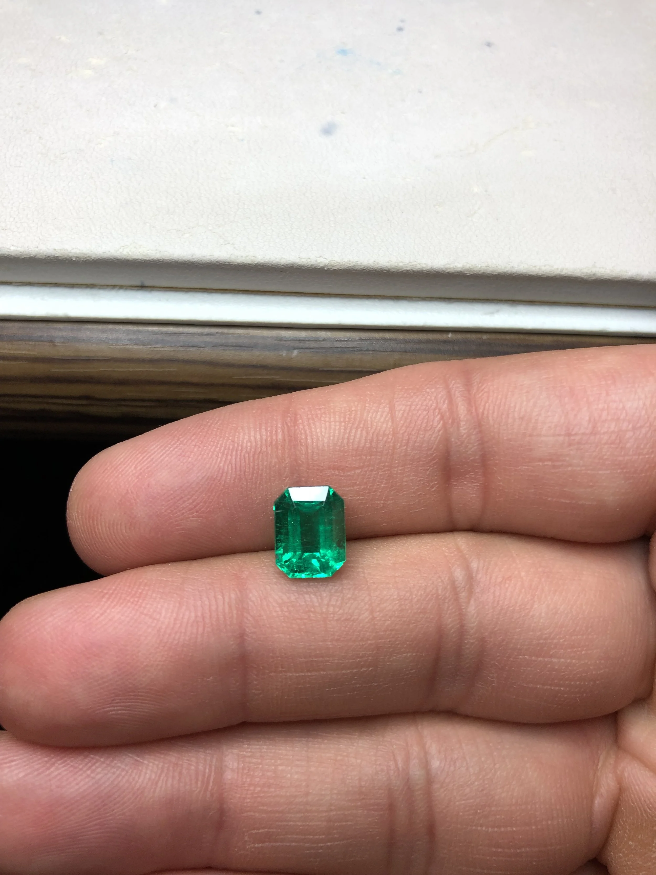 Natural Colombian Emerald Cut