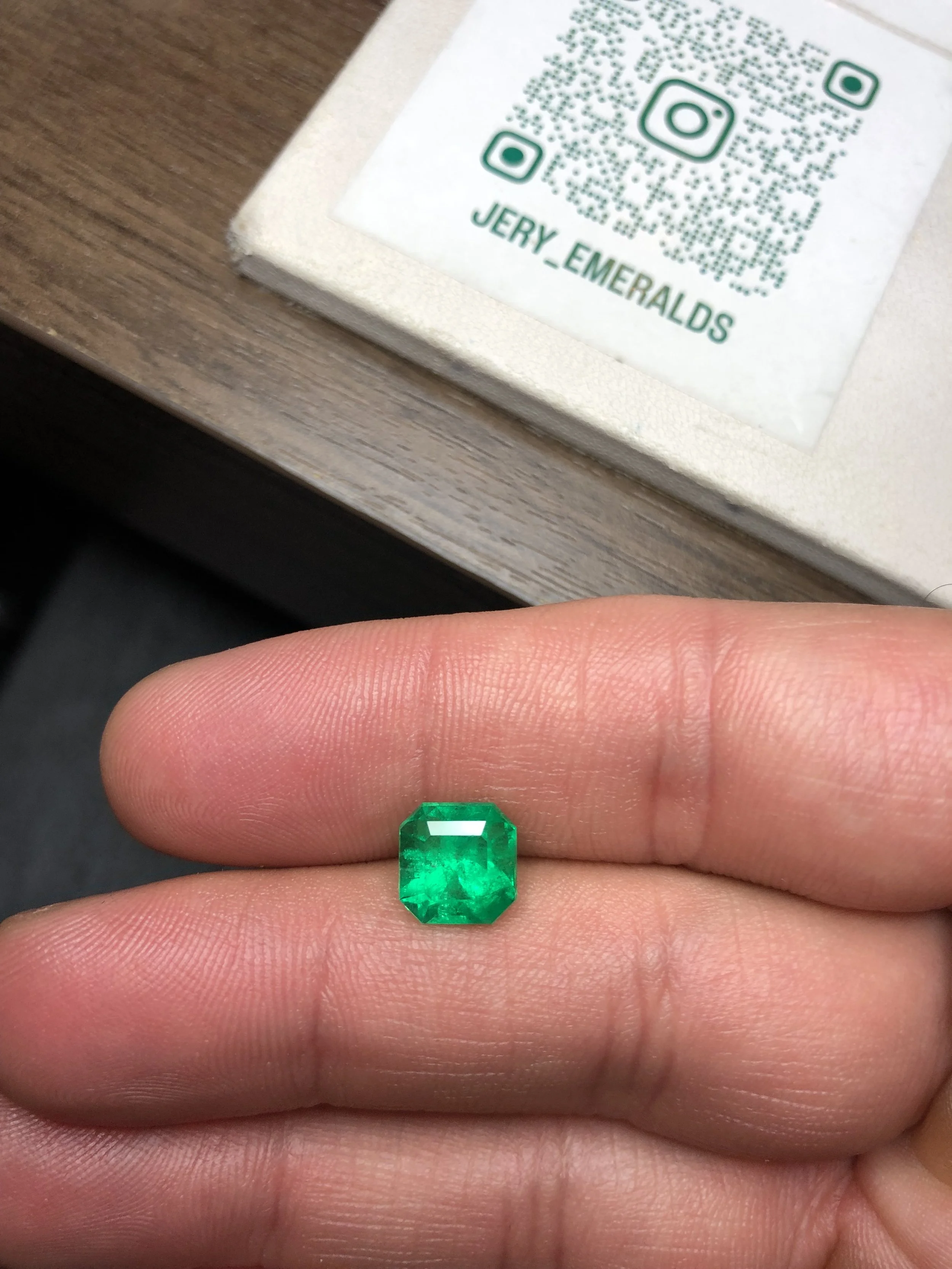 Natural Colombian Emerald (GRS)