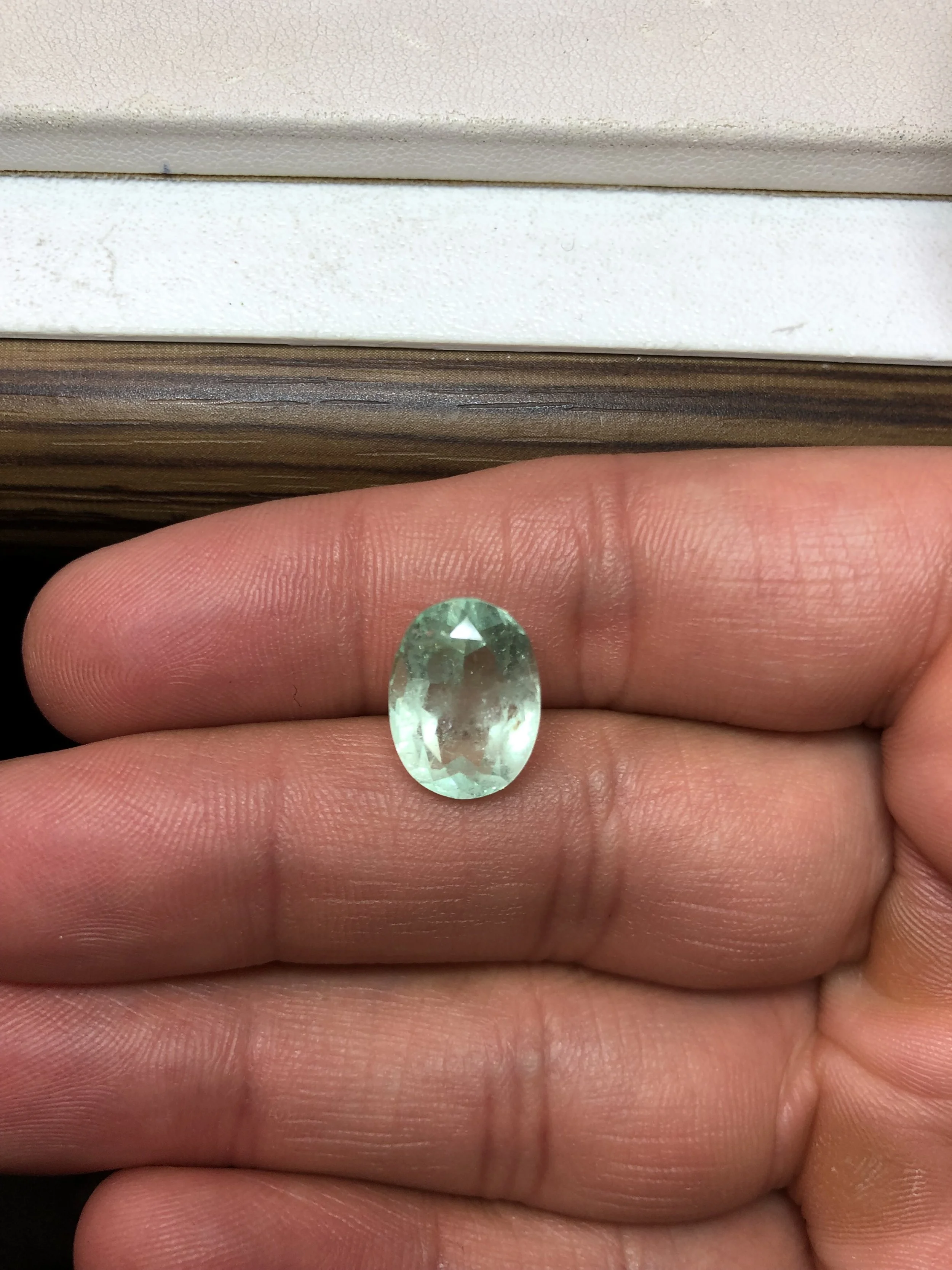 Natural Colombian Emerald Oval