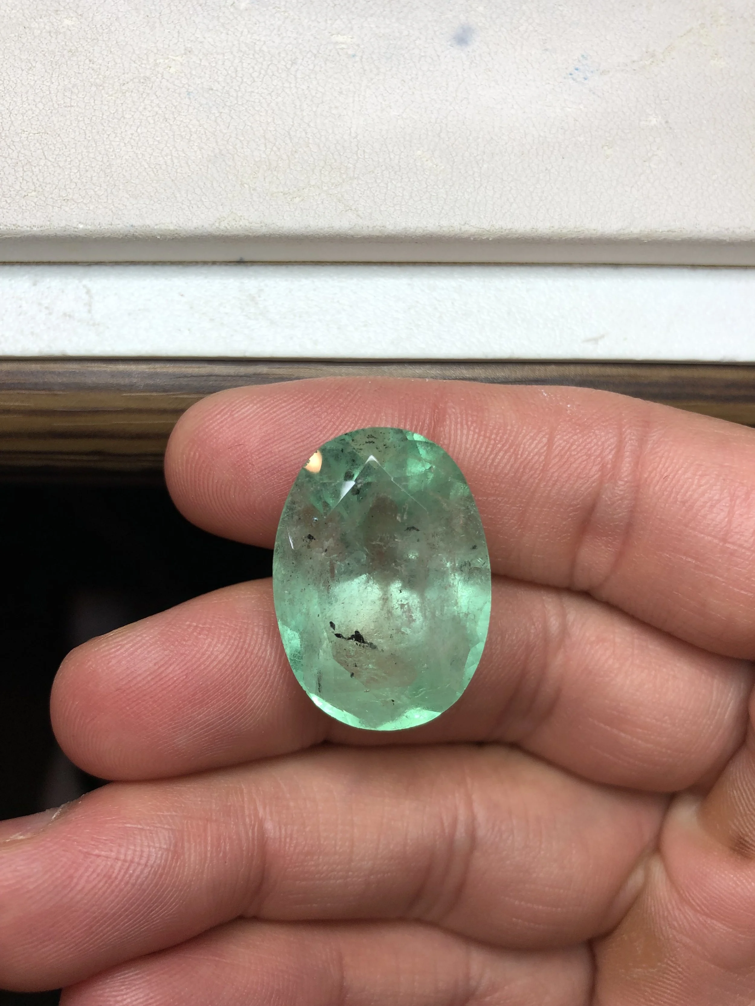 Natural Colombian Emerald Oval