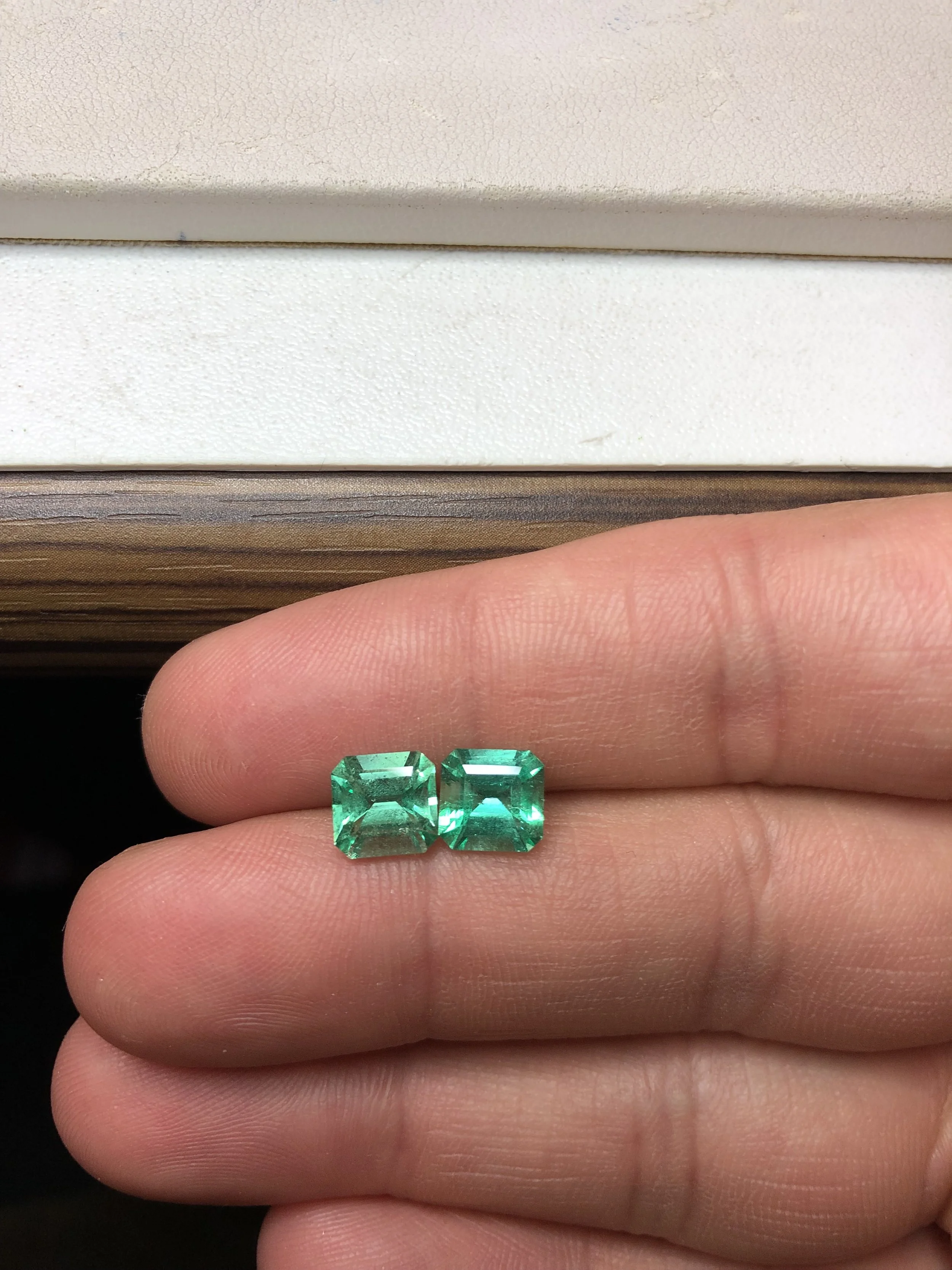 Natural Colombian Emerald Pair (SOLD OUT)