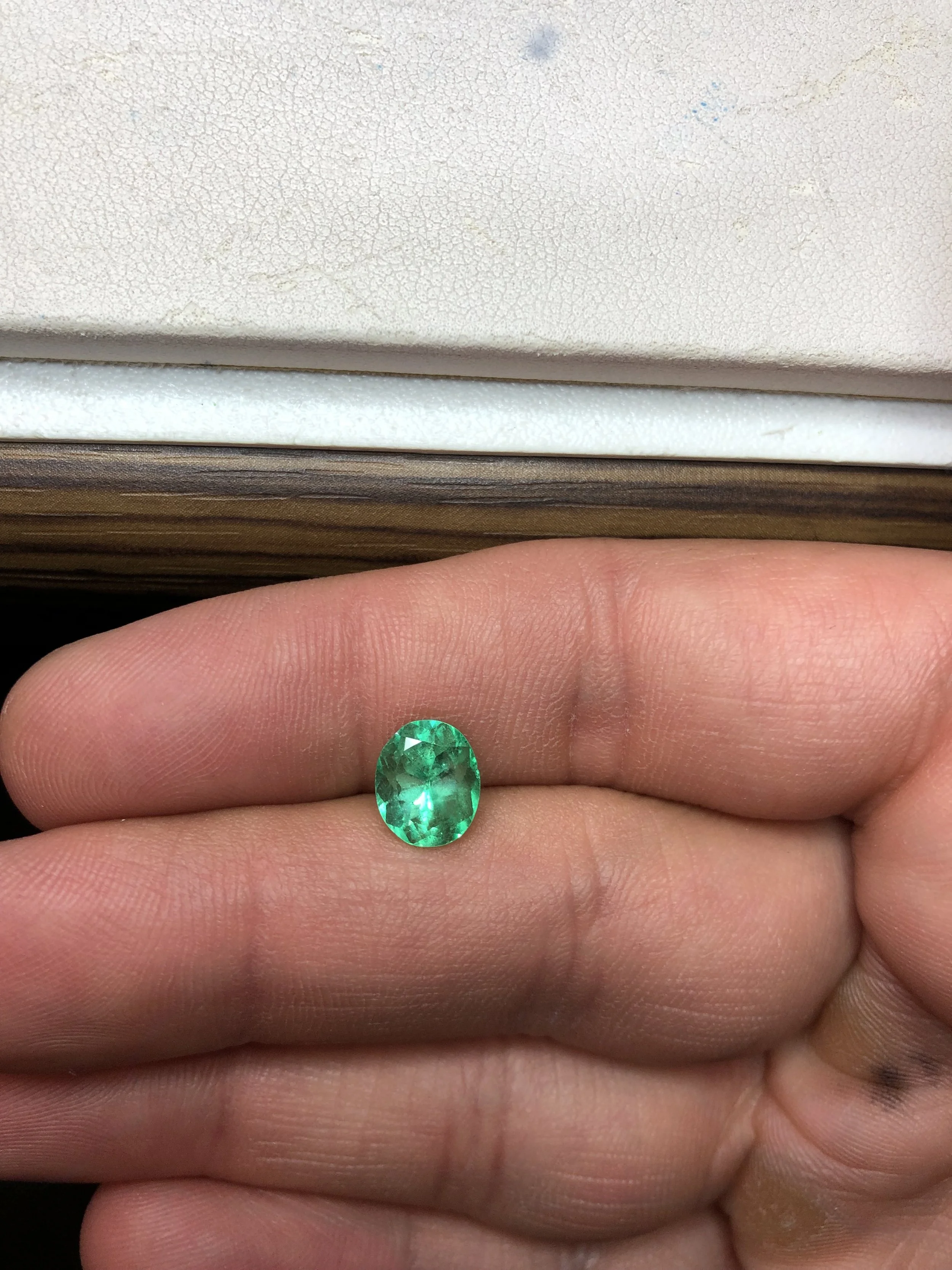 Natural Colombian Emerald Oval
