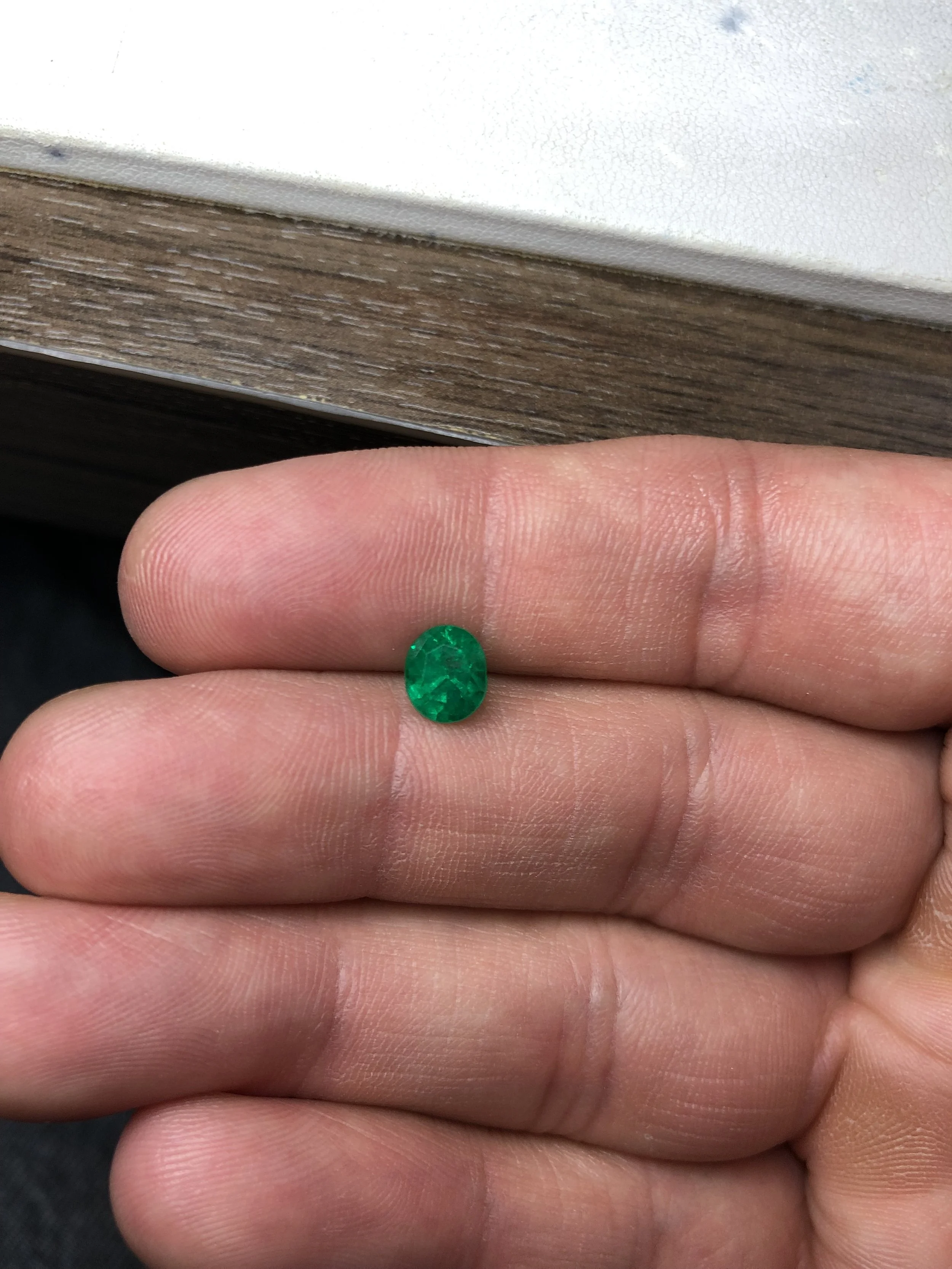 Natural Colombian Emerald Oval