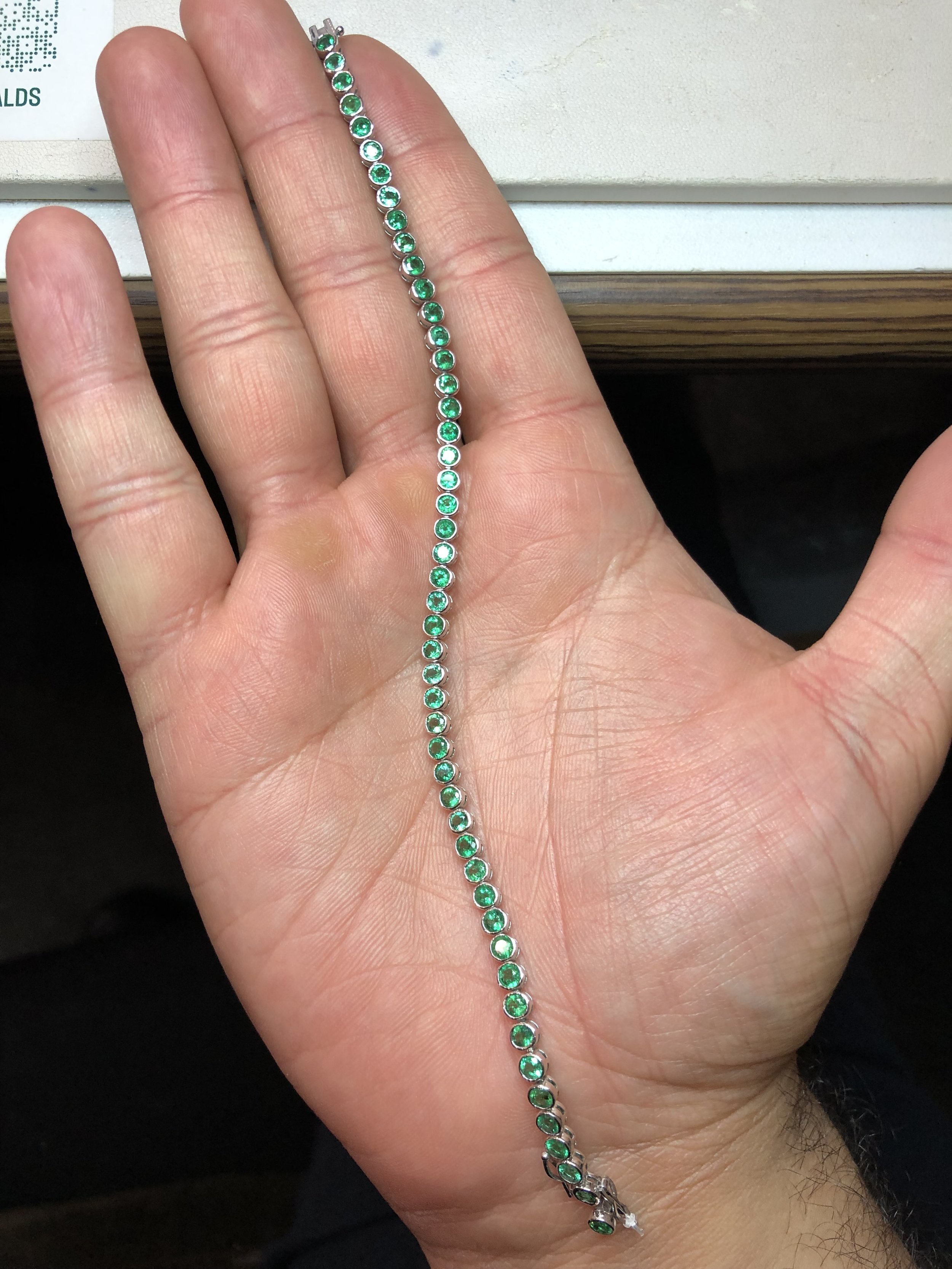 Emerald Tennis Bracelet