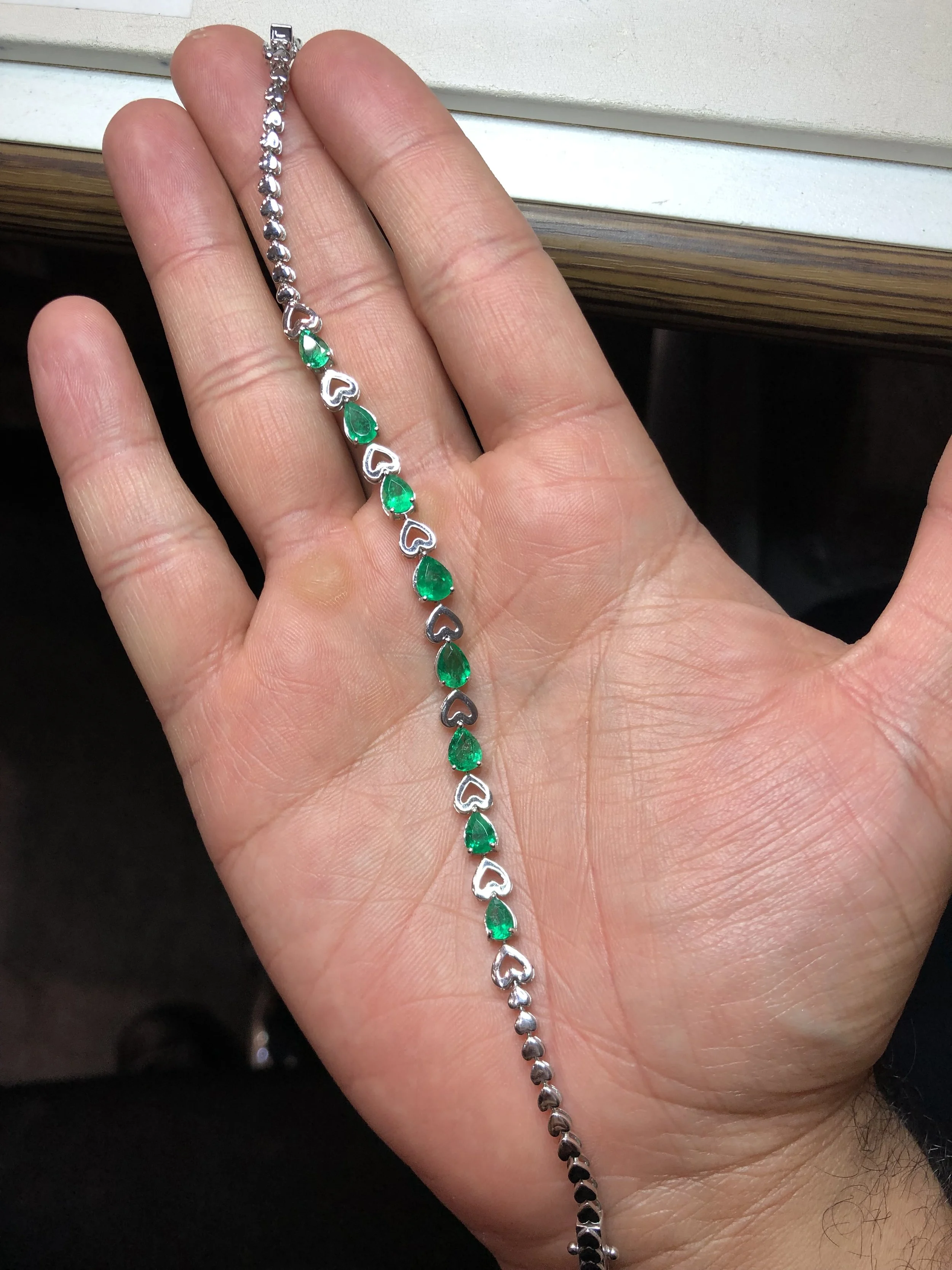 Emerald Tennis Bracelet