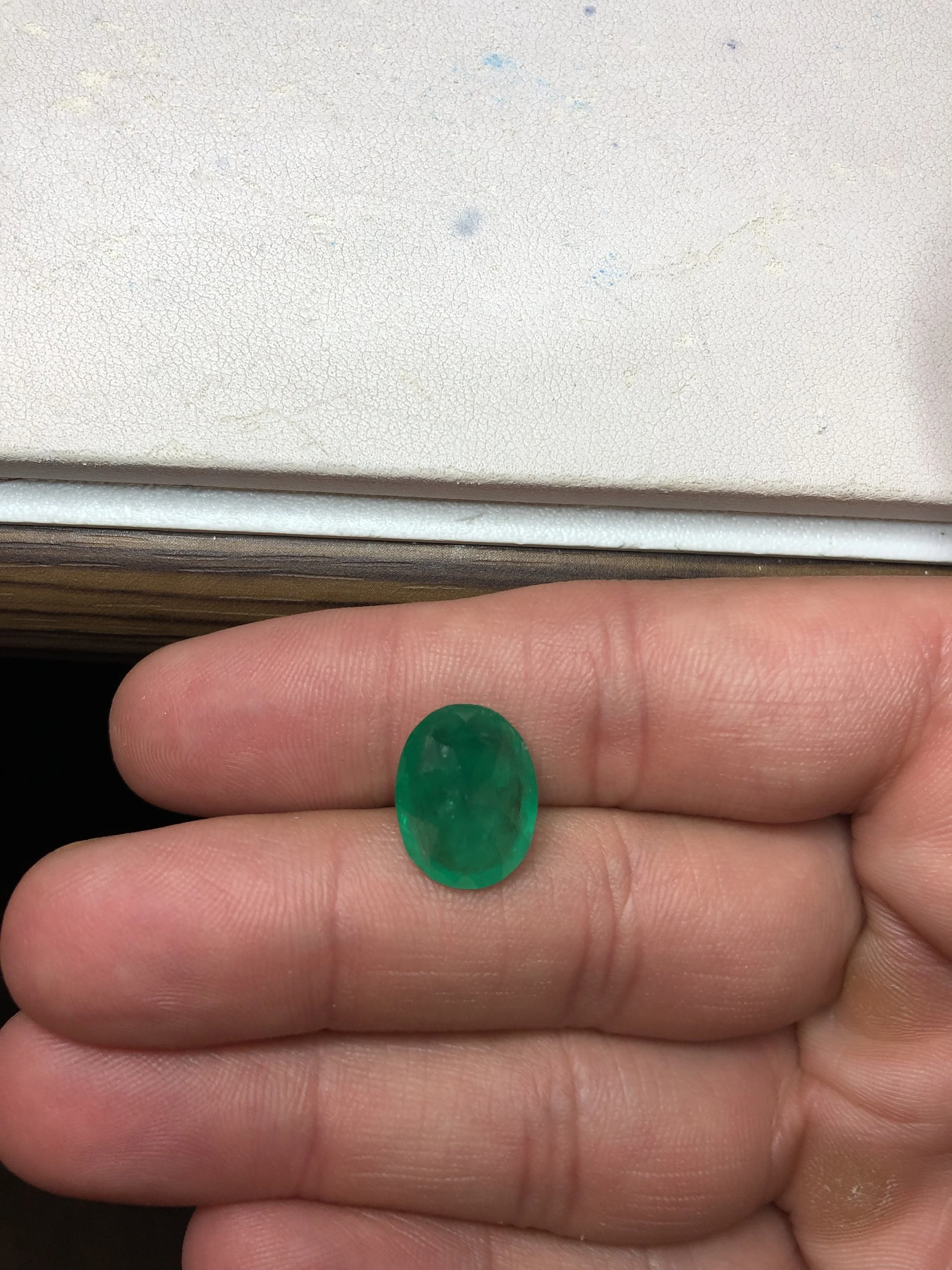 Natural Colombian Emerald Oval