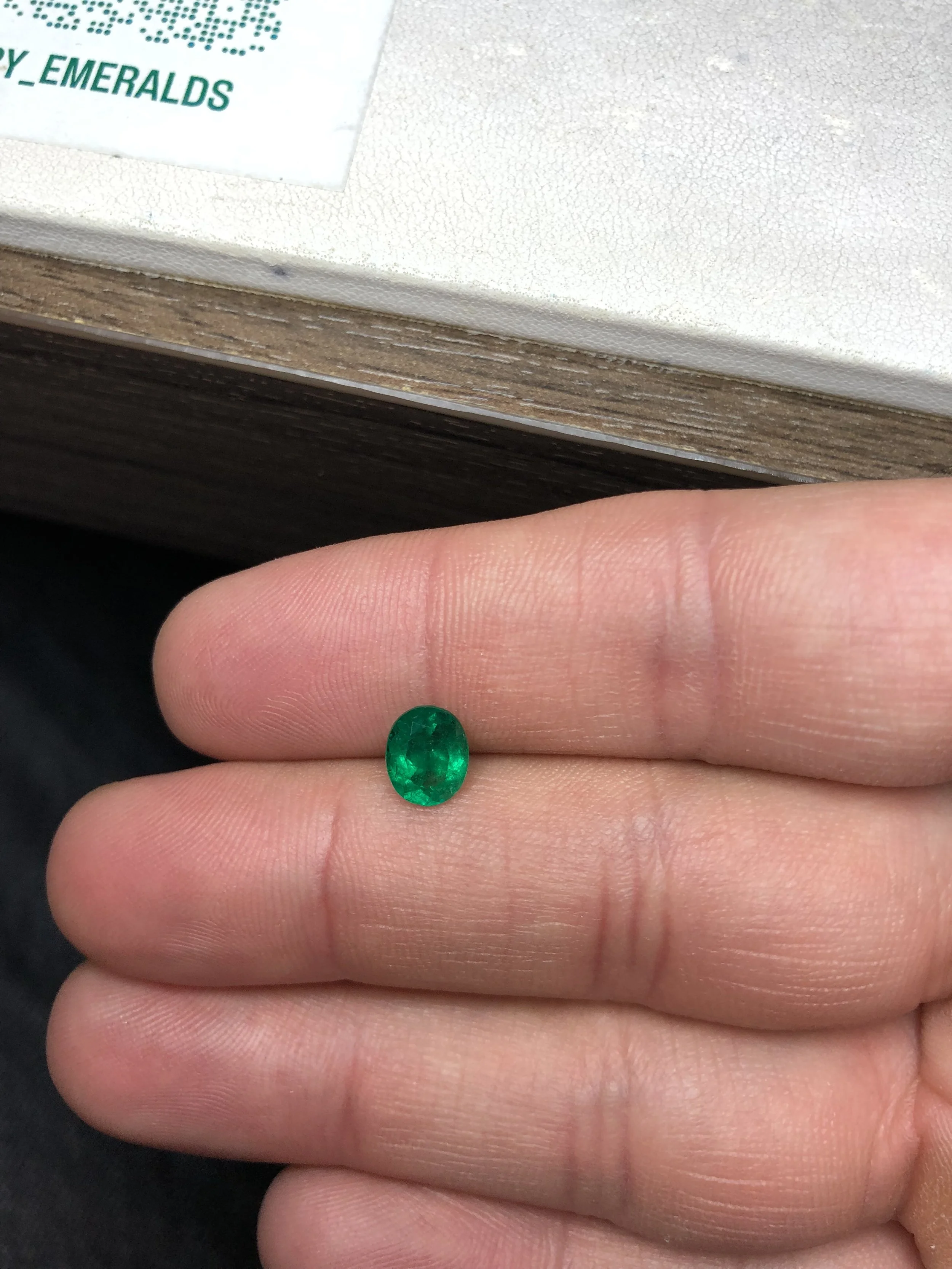 Natural Colombian Emerald Oval