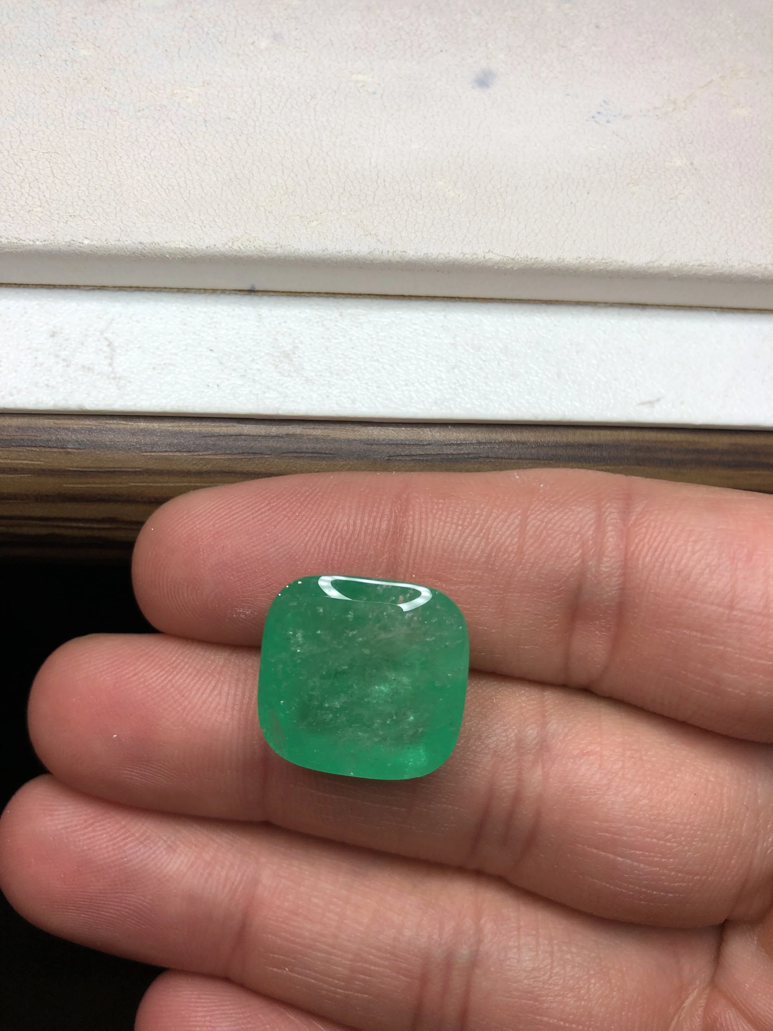 Natural Colombian Emerald Sugar Loaf