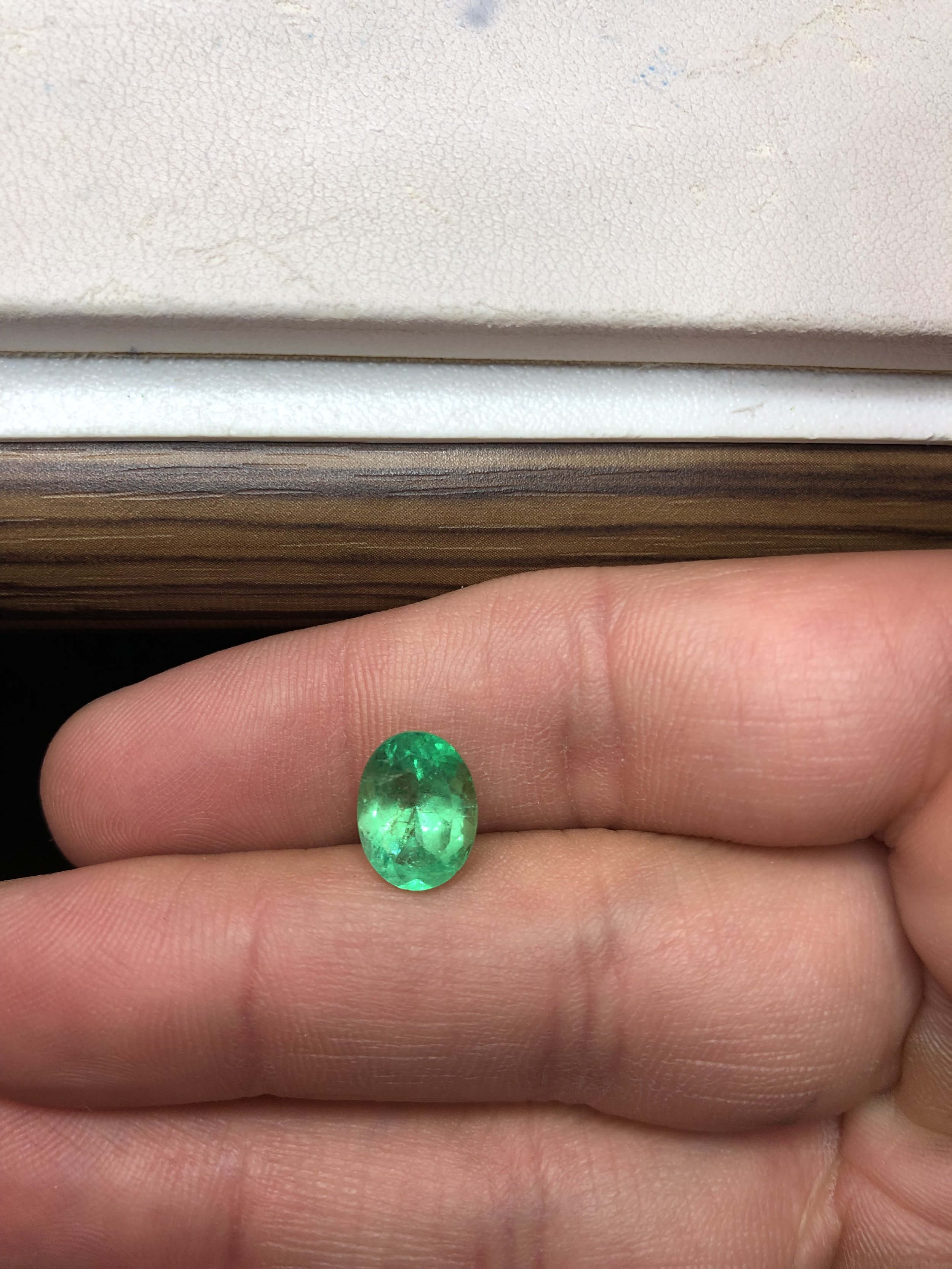 Natural Colombian Emerald Oval