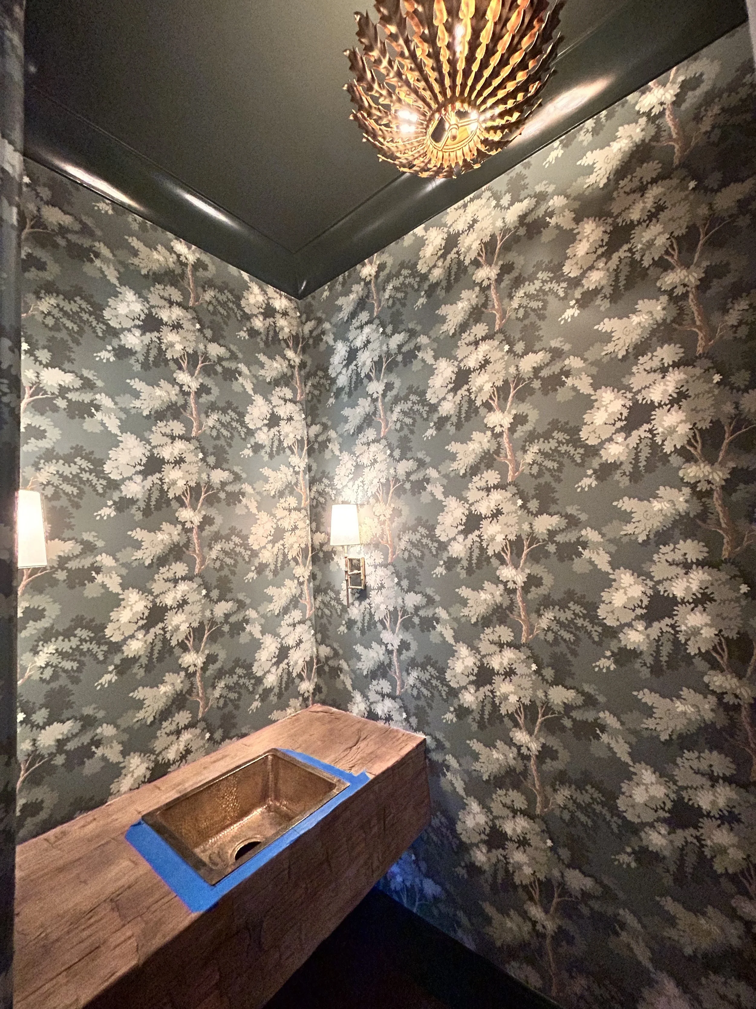 Custom home wallpaper installer in Athens Georgia