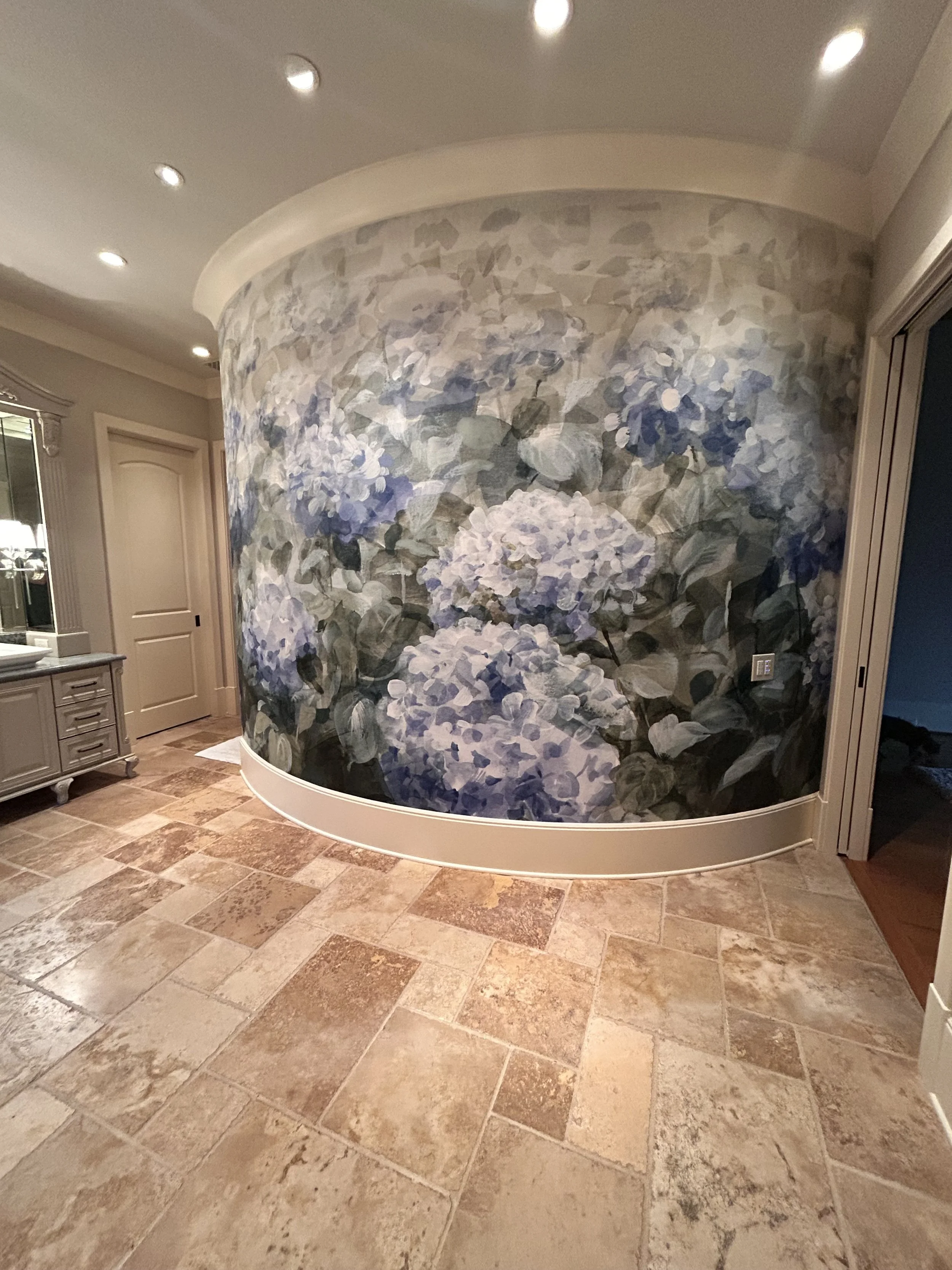 Mural wallpaper installer in Lake Oconee