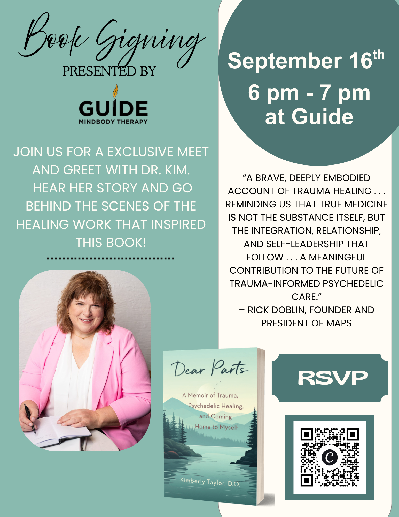 "Dear Parts" Book Release Celebration