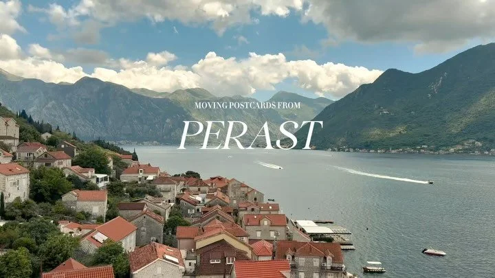 the tiny charming town of Perast, Montenegro🫶🏼 

#perast #kotor #montenegro #movingpostcards #cinematictravel #travelvideography #travelvideo #wanderlust #slowtravel #aesthetictravel #europe