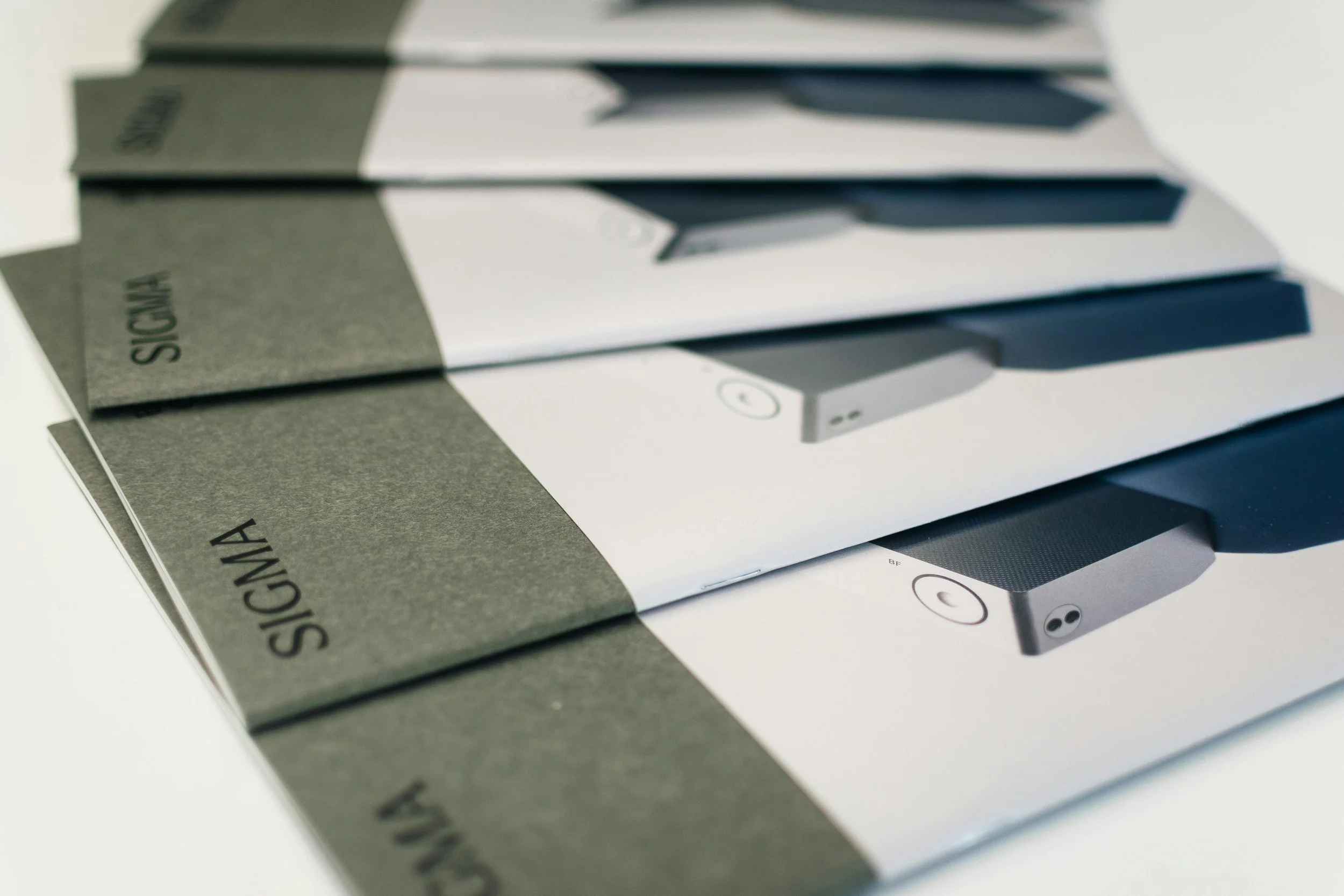 Closeup brochures