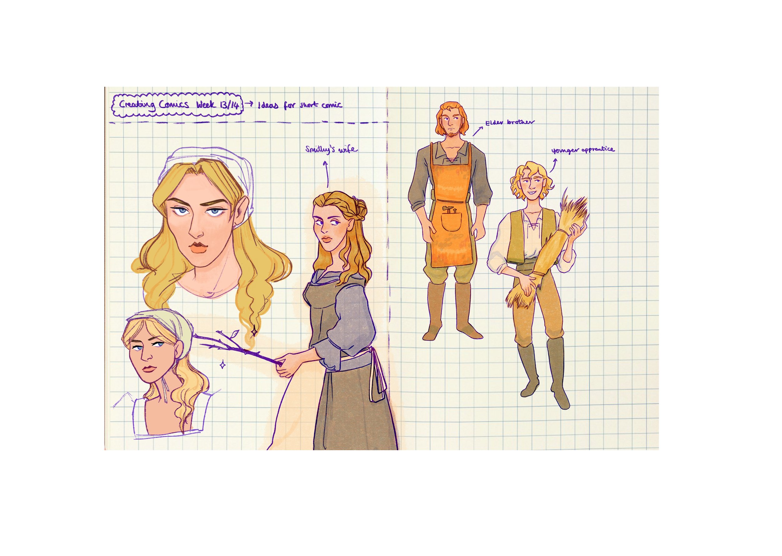 Blacksmiths Wife Website Size Witch n Apprentice Sketches.jpg