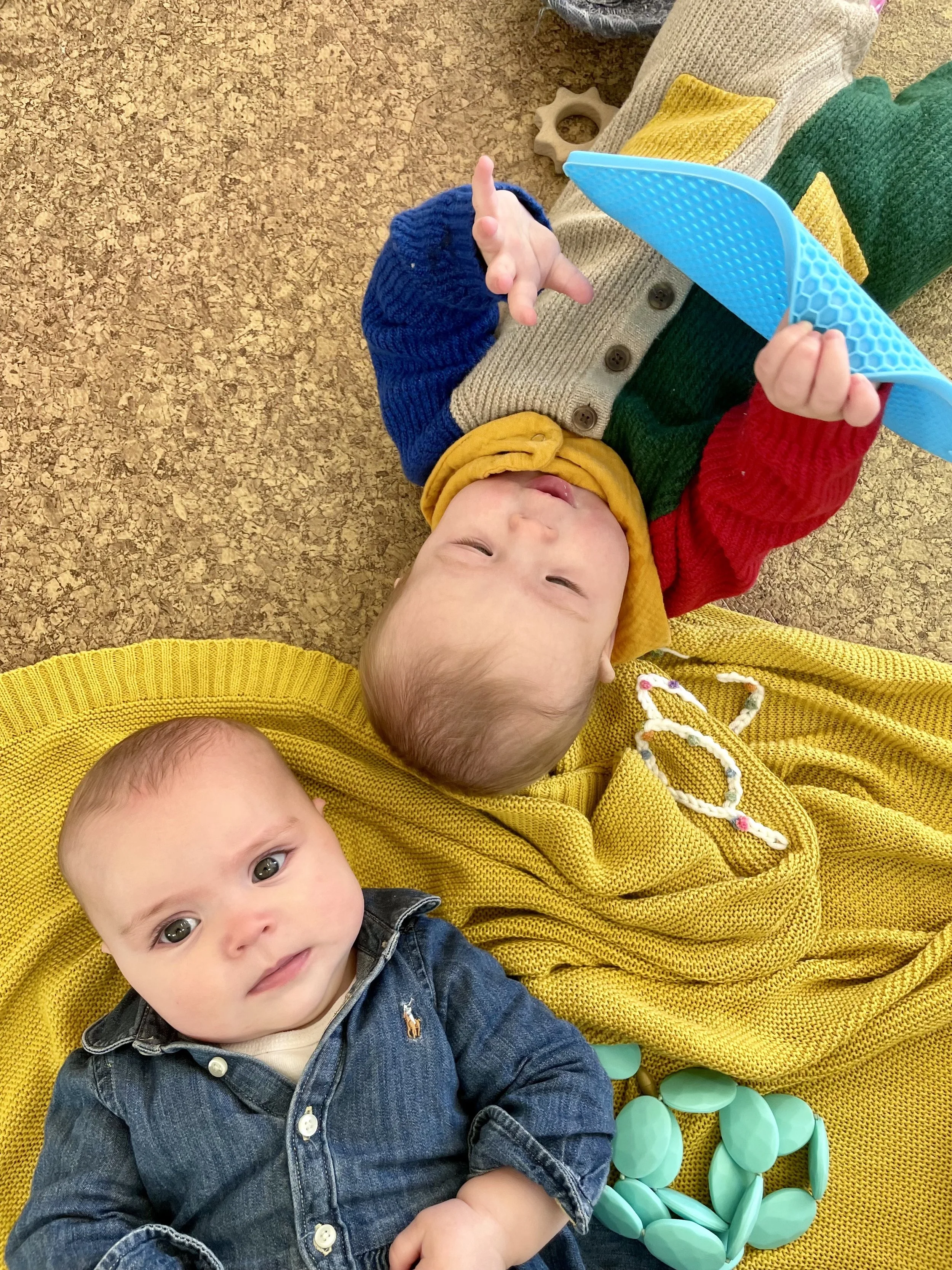 Pre-Mobile Infant Playgroup: Wednesdays 1:30-3:00