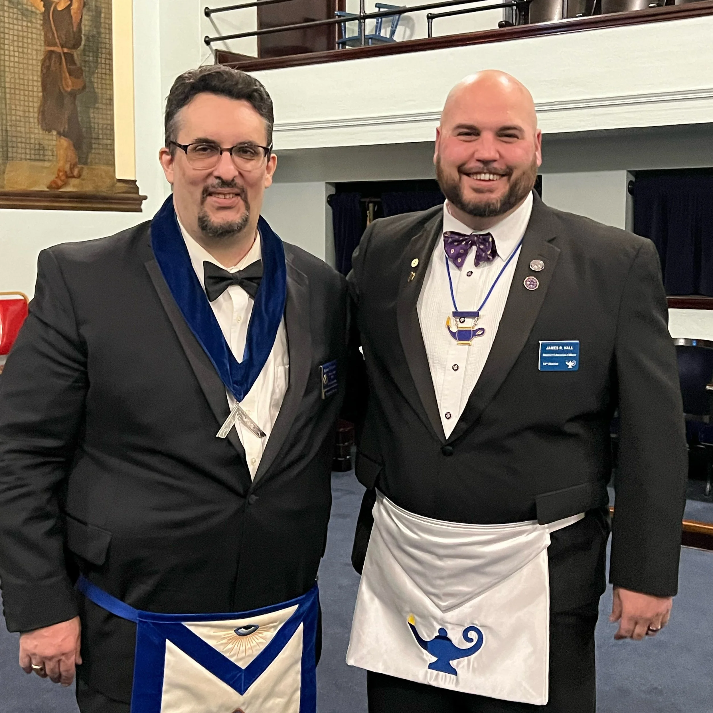 WB Dan Lewis of Perry Lodge No. 185