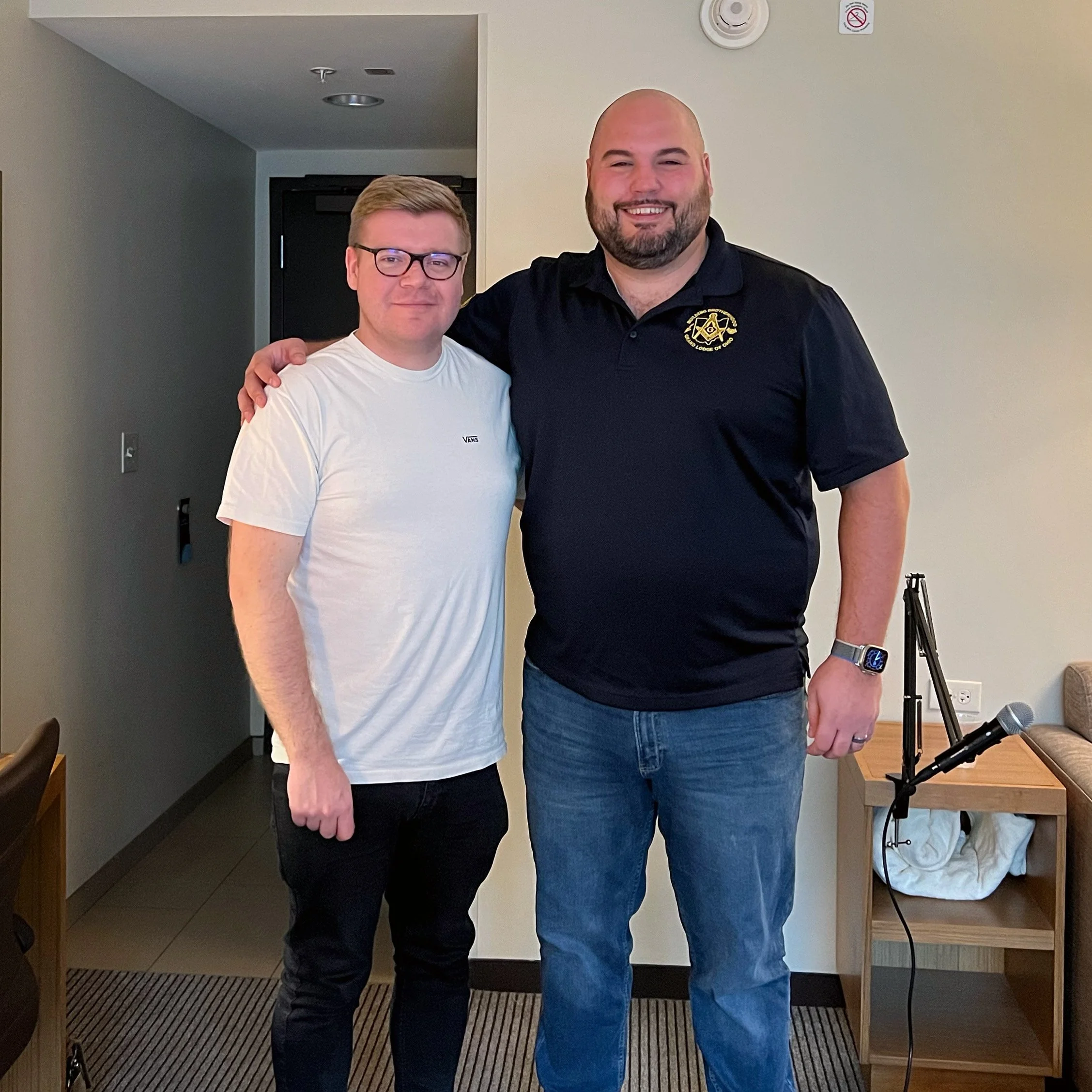 WB James Dalton recording in Indiana with Jim!