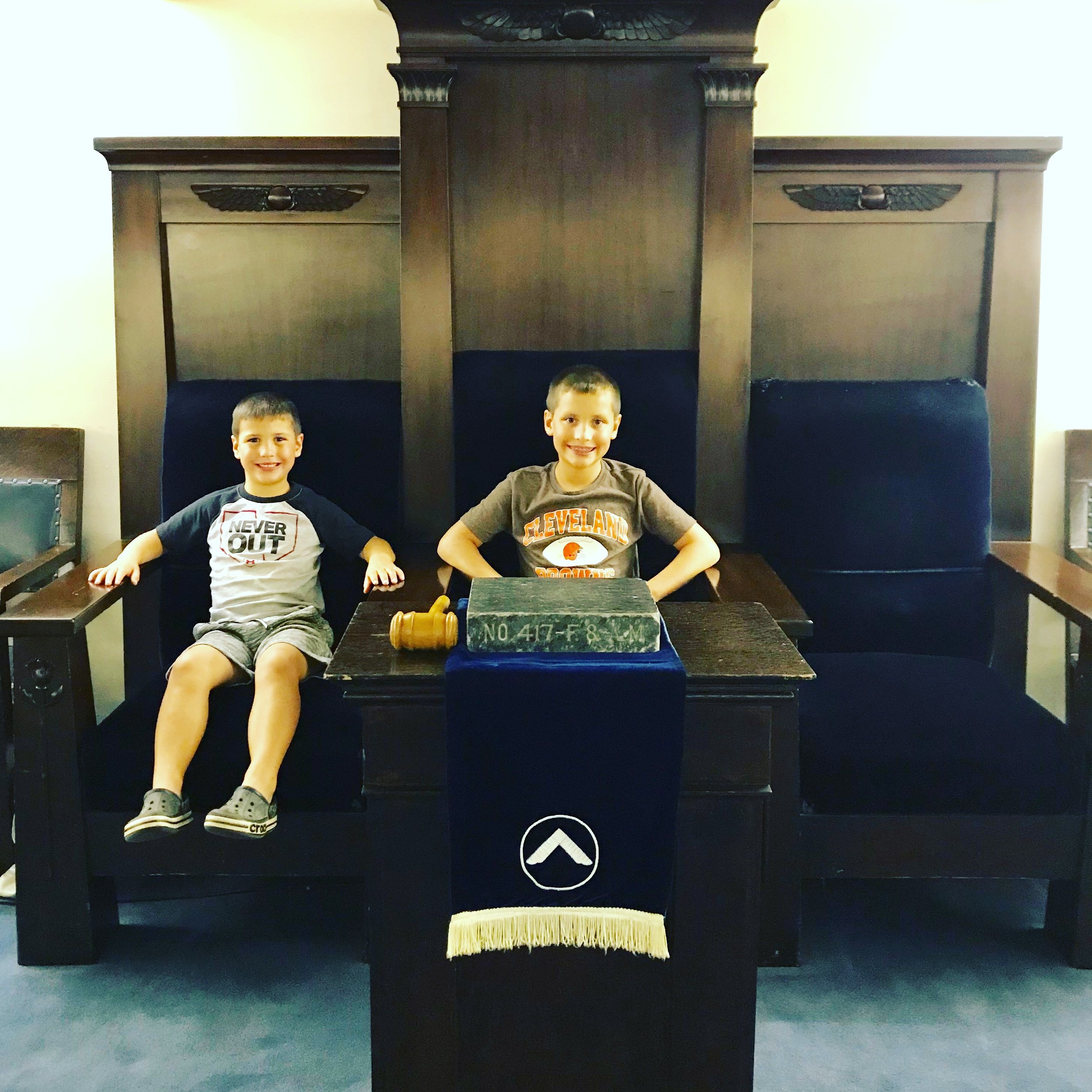 The Hall boys in the East!