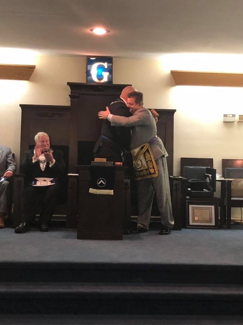 Brothers don't shake hands, Brothers gotta hug.