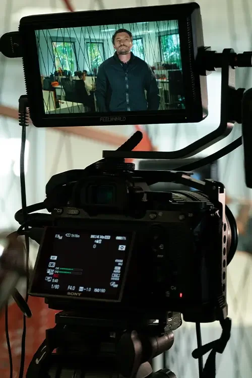 Making of de vídeo institucional produzido em São Paulo.
