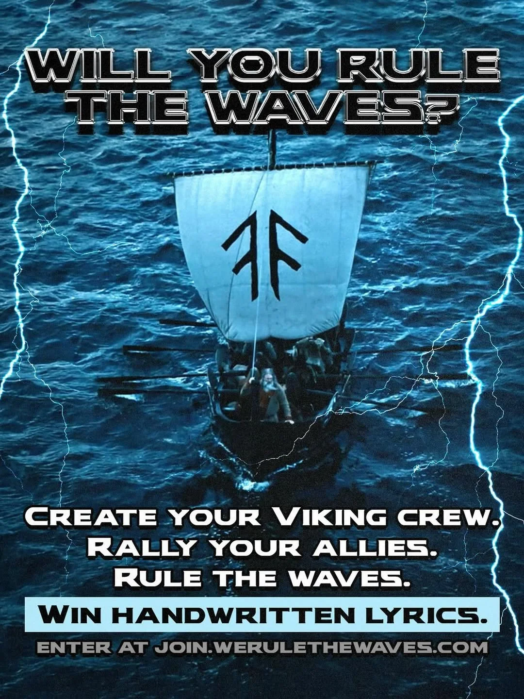 WIN HANDWRITTEN AMON AMARTH LYRICS!