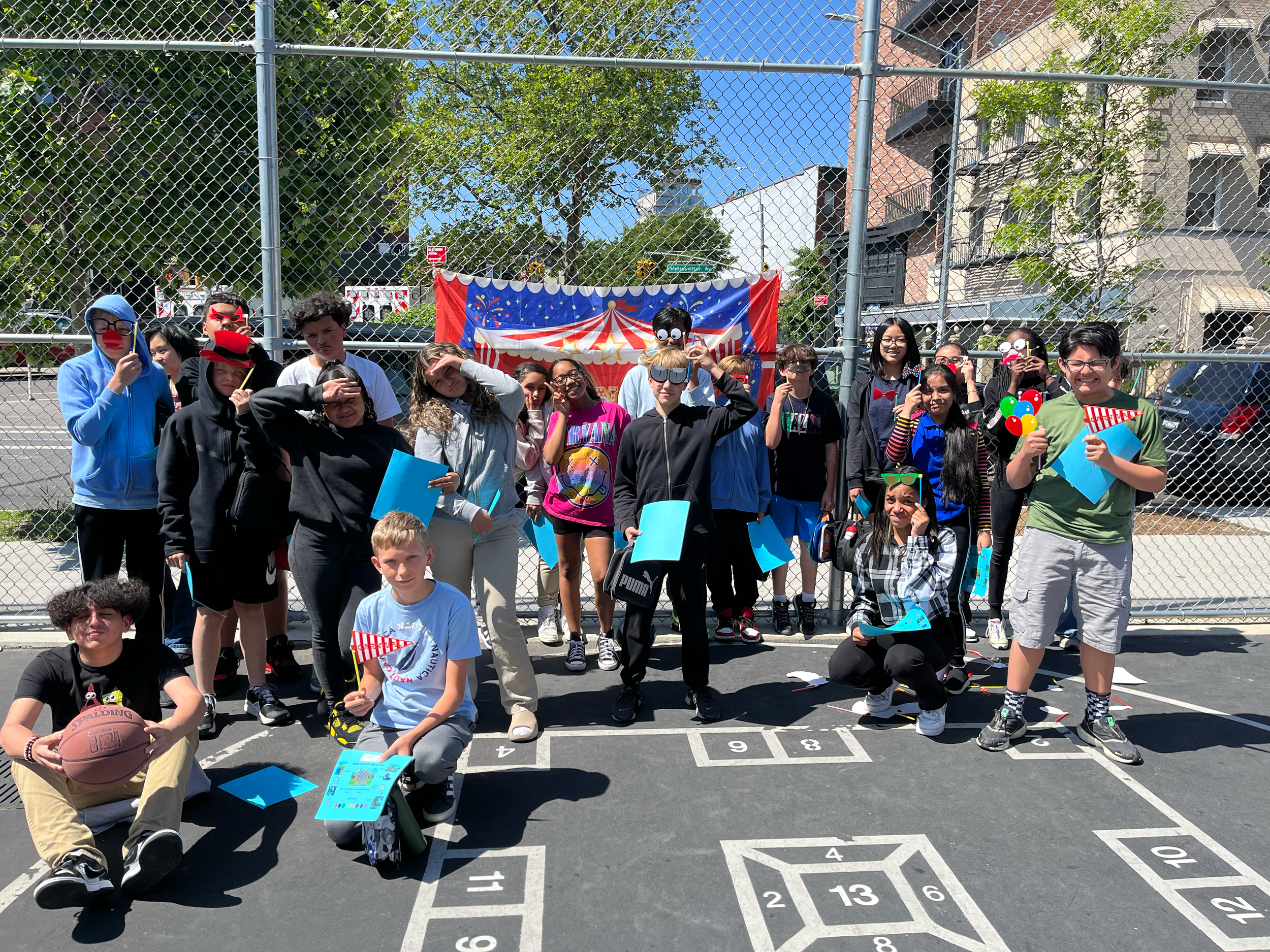 M.S.577 Students at the school carnival