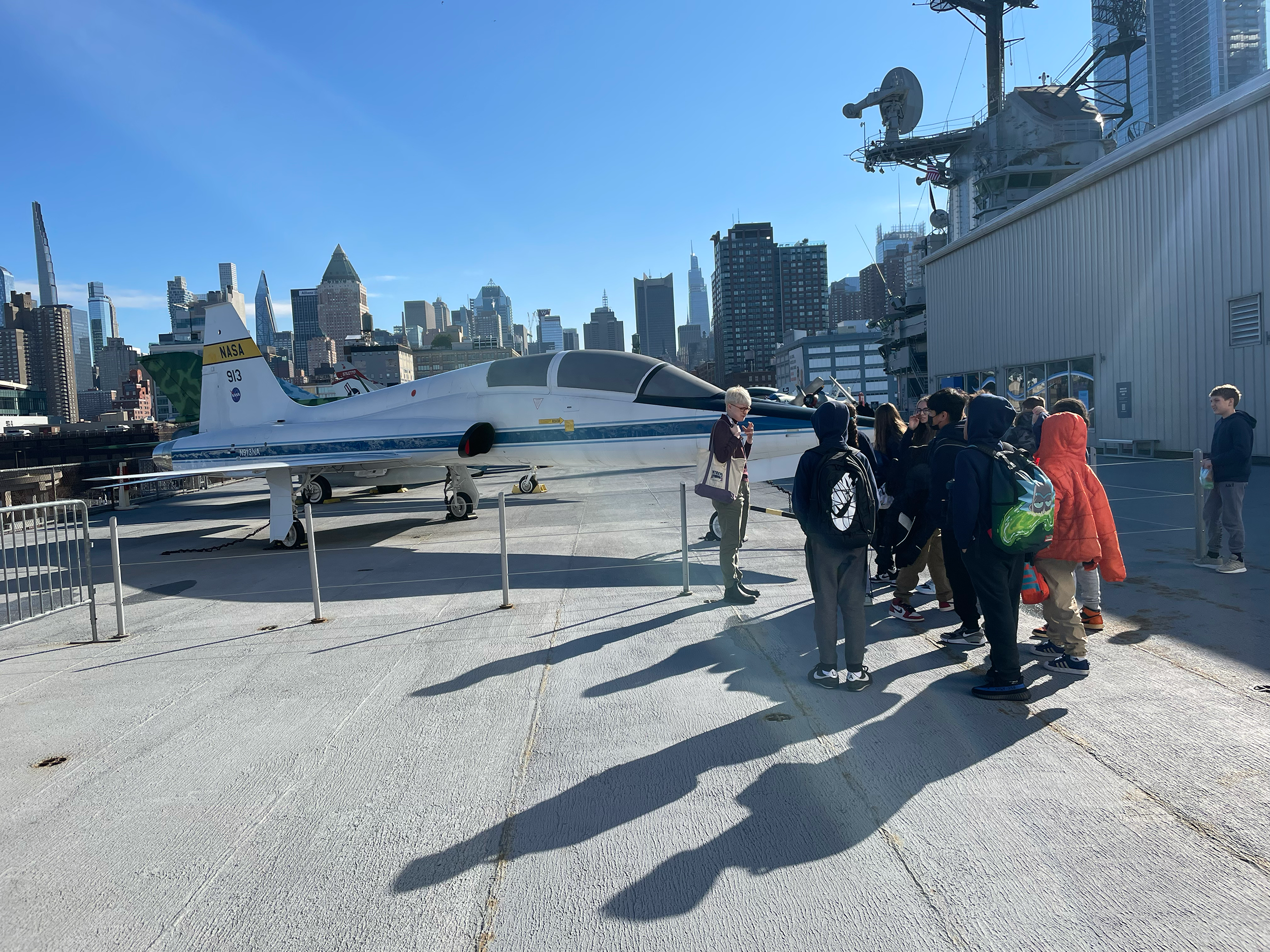 M.S.577 Students Visiting Intrepid Museum