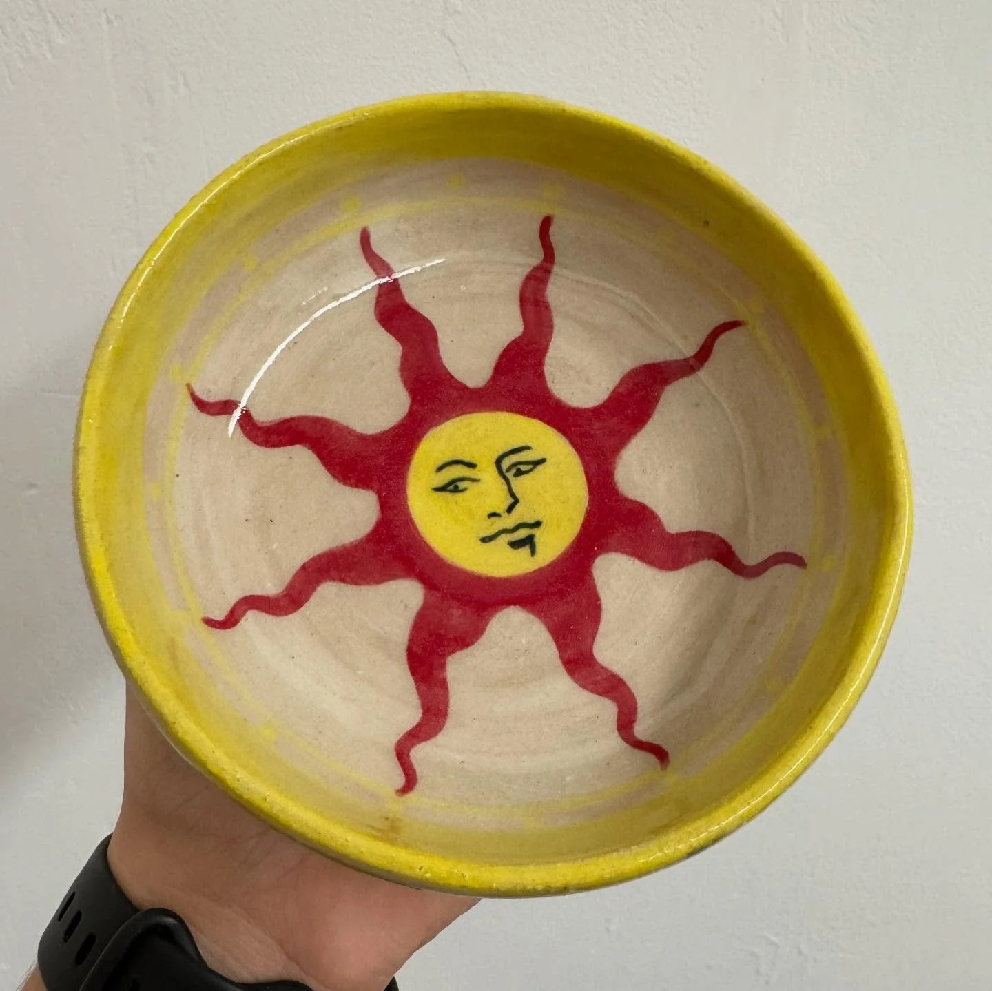 painter tries to learn ceramics (fails) (circa 2025) 

I made Solaire plate and went to Utah :)