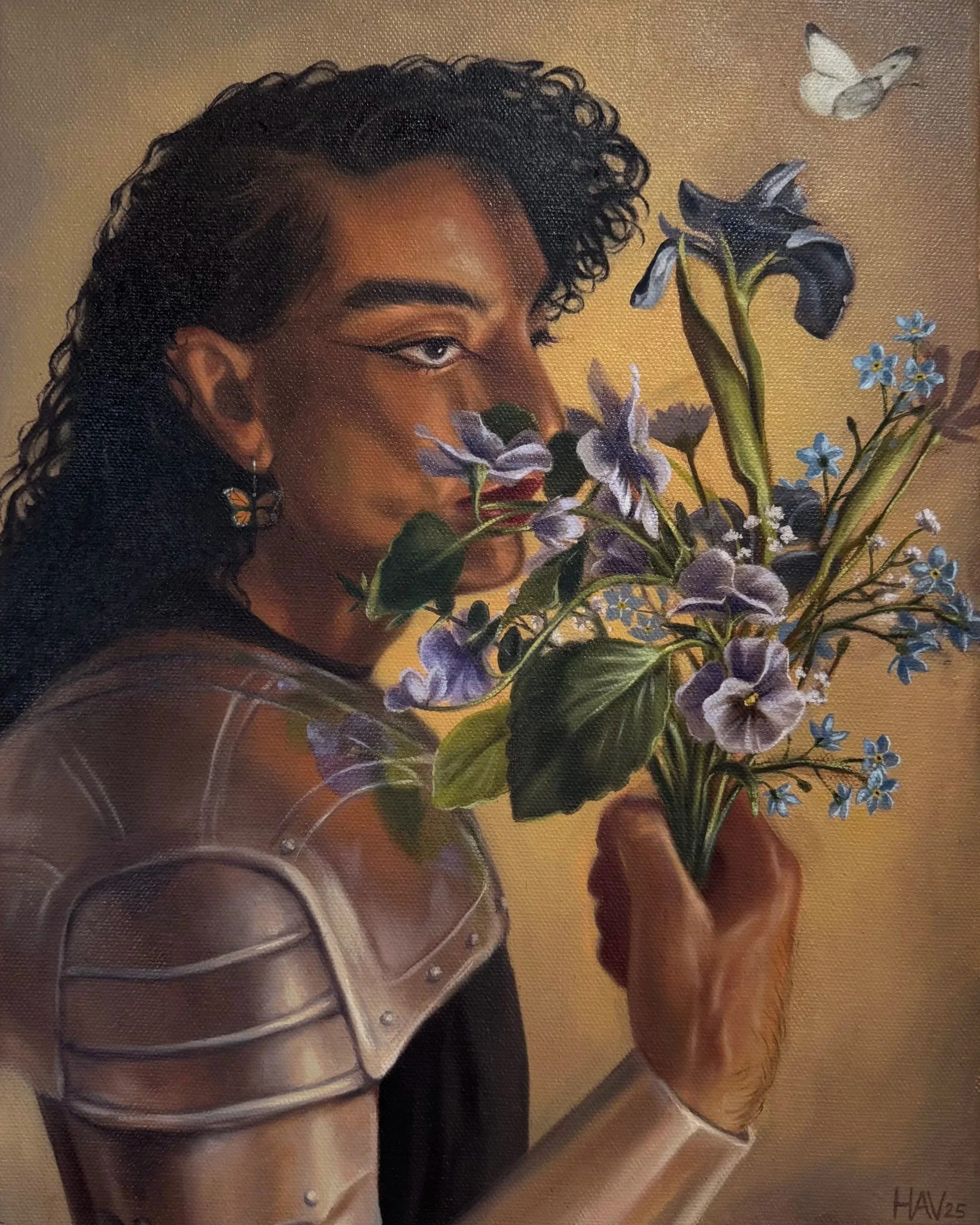 Forget Me Not, 2025, Oil on Canvas