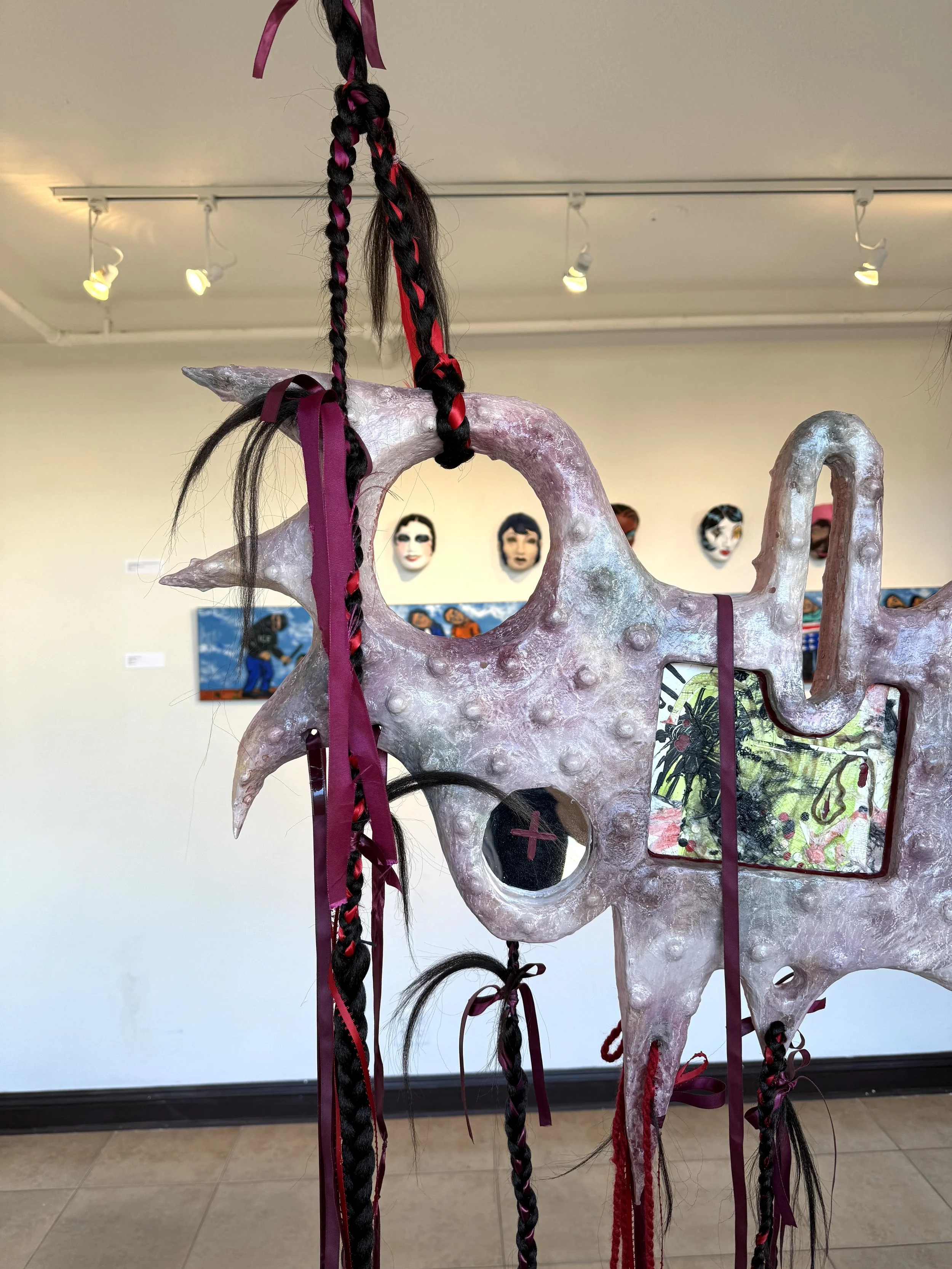 "so as not to offend god; Flesh Deposit" (close up), Soledad Verkler