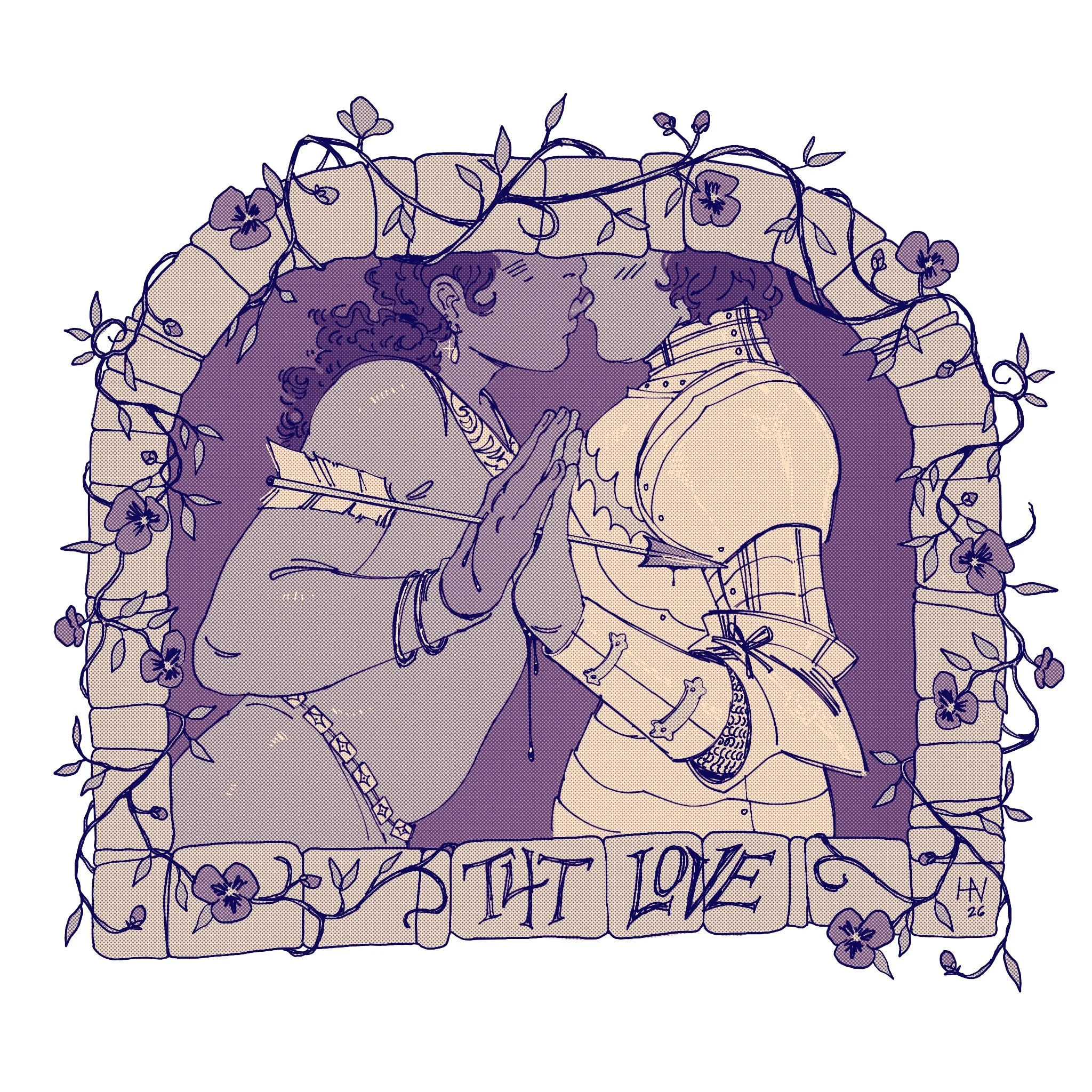 T4T Love, 2026, Digital Illustration