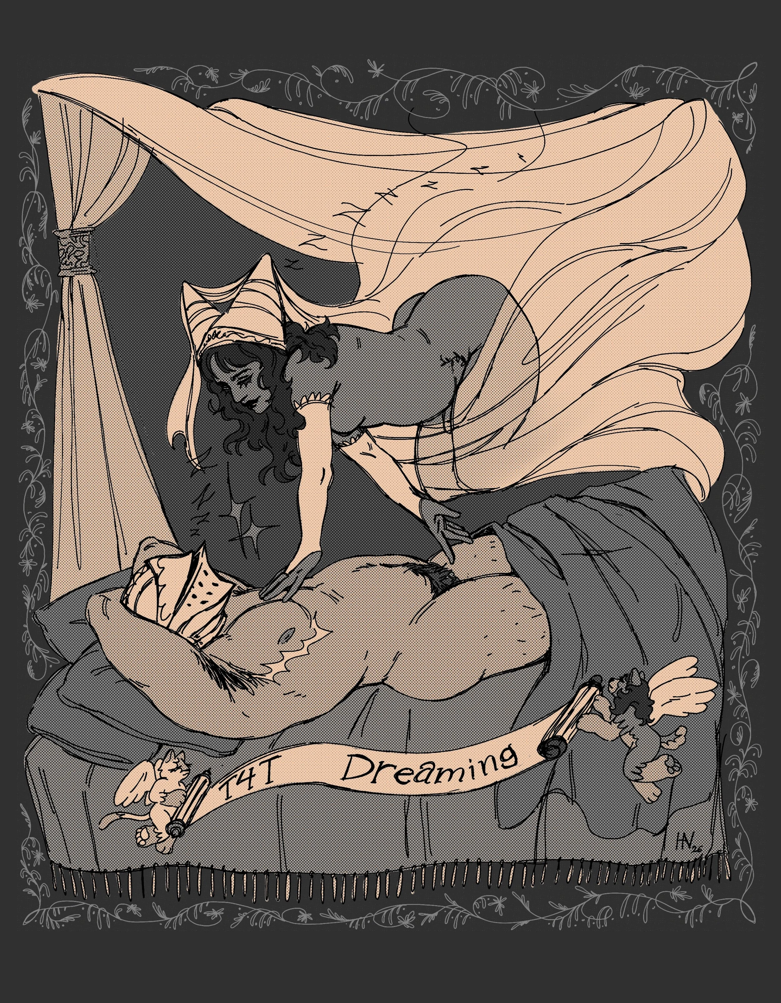T4T Dreaming, 2026, Digital Illustration