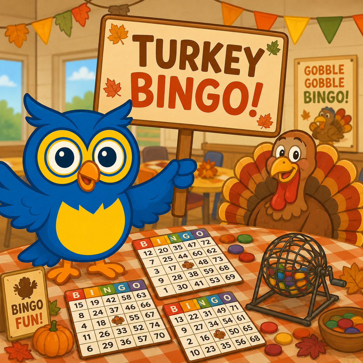 Turkey Bingo