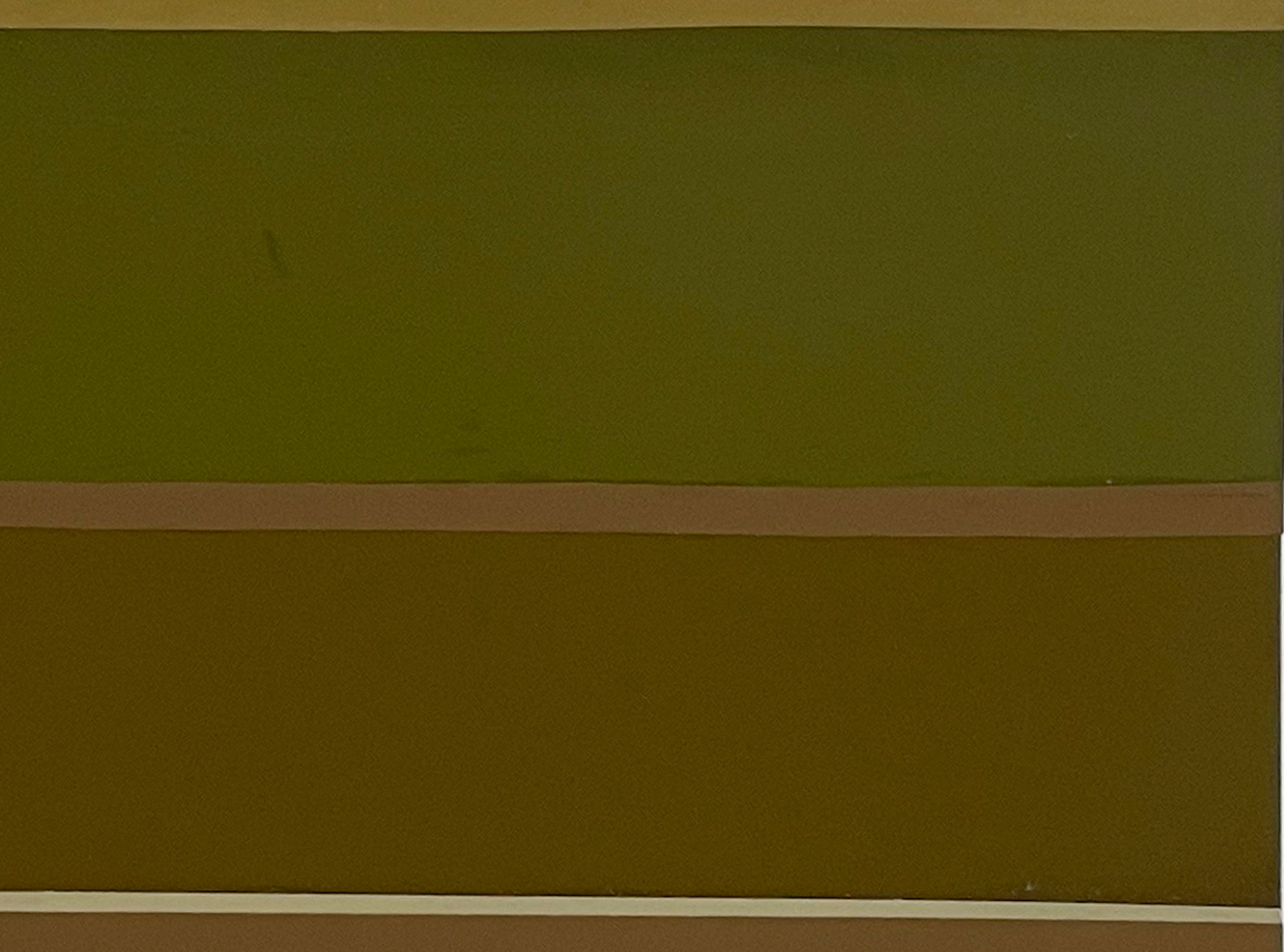 One of Three 10x 9 Color-Aid Collage, 2026, Color-aid paper, glue, spray-adhesive, on 14h x 17w paper (detail)