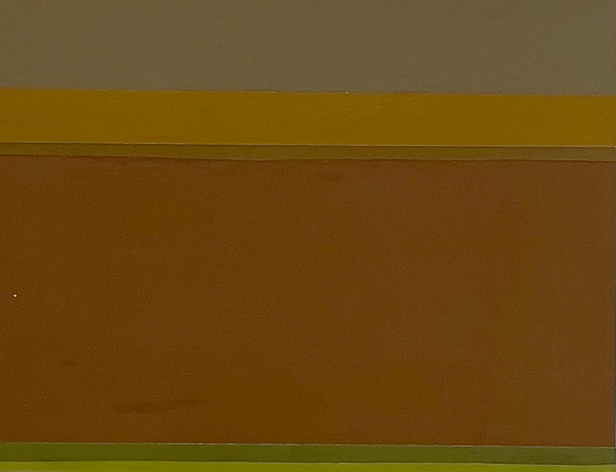 Two of Three 10x 9 Color-Aid Collage, 2026, Color-aid paper, glue, spray-adhesive, on 14h x 17w paper (detail)