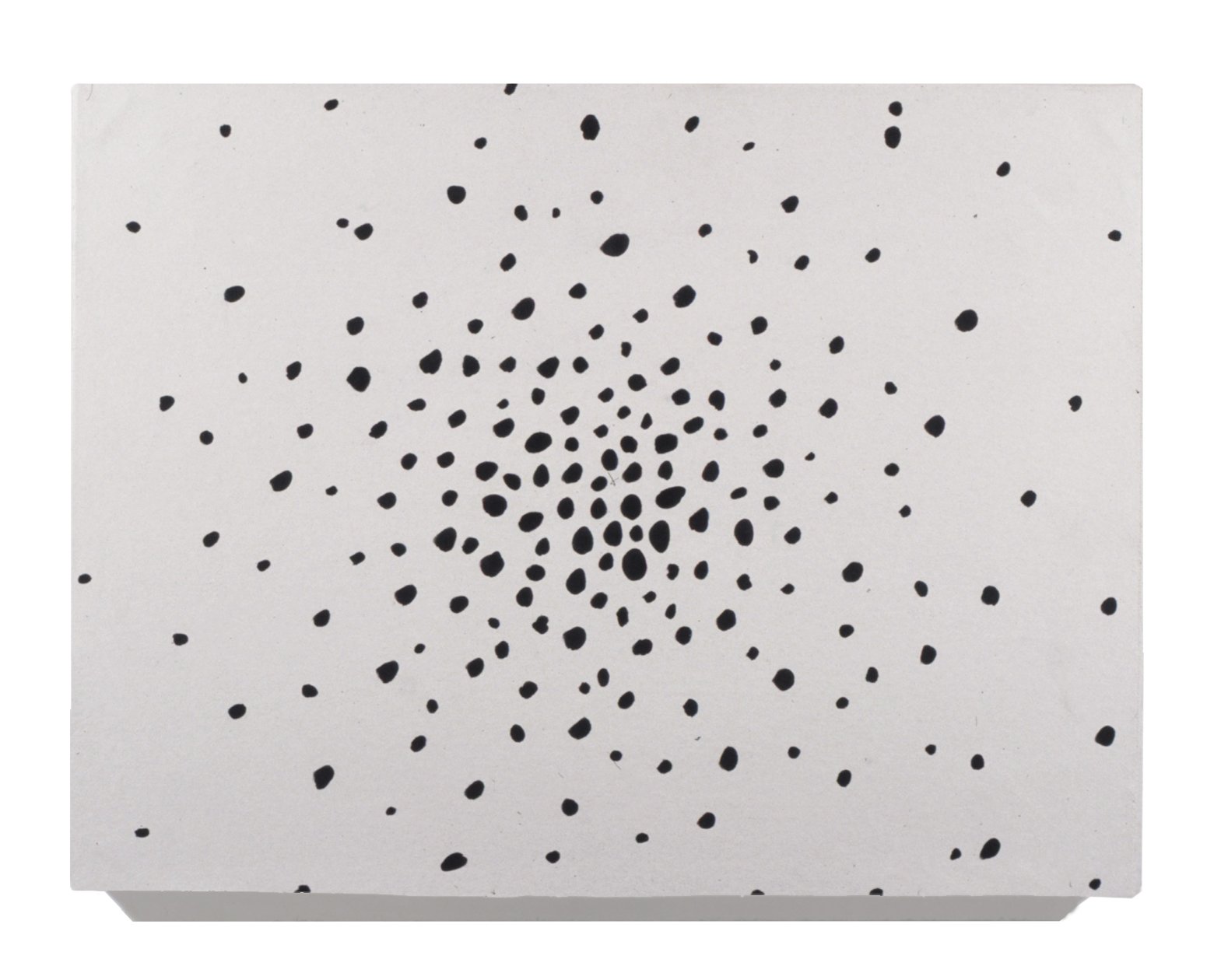 Drawings on Domino Motif, Detail, 8.5h x 11w x 1d, 1991, UC Davis