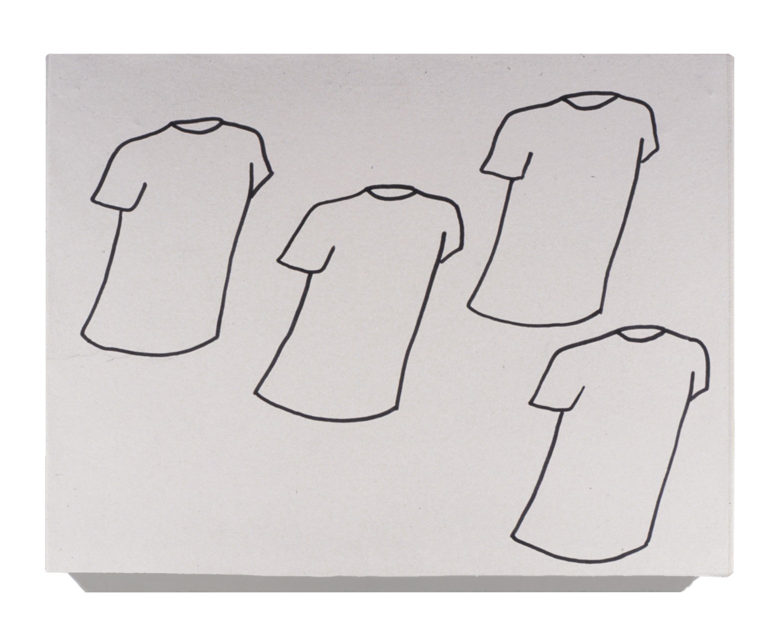 Drawings on Domino Motif, Detail, 8.5h x 11w x 1d, 1991, UC Davis