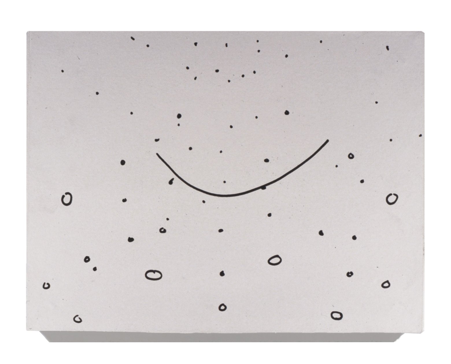 Drawings on Domino Motif, Detail, 8.5h x 11w x 1d, 1991, UC Davis
