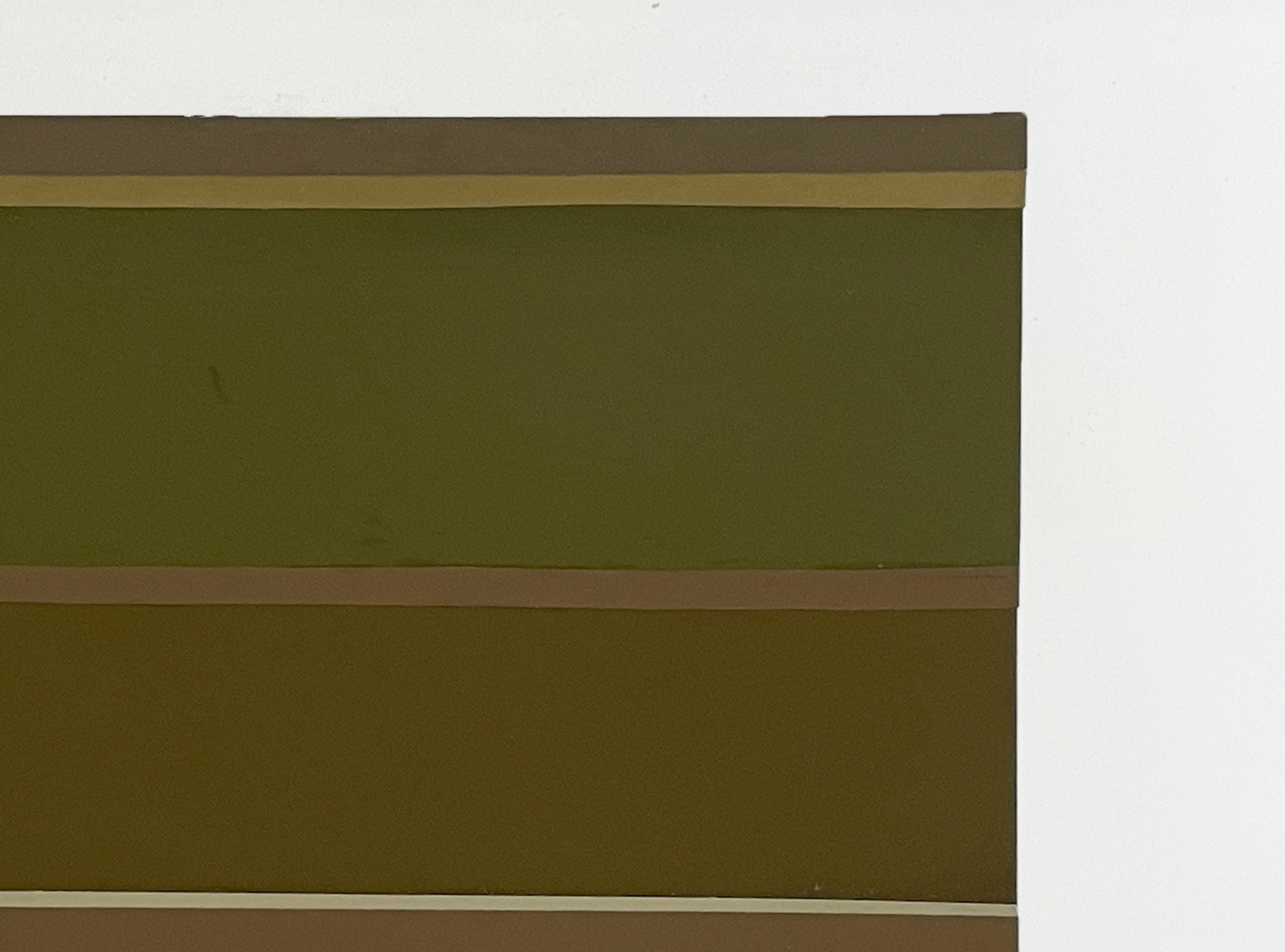 One of Three 10x 9 Color-Aid Collage, 10h x 9w, Color-aid paper, glue, spray-adhesive, on 14h x 17w paper (detail)