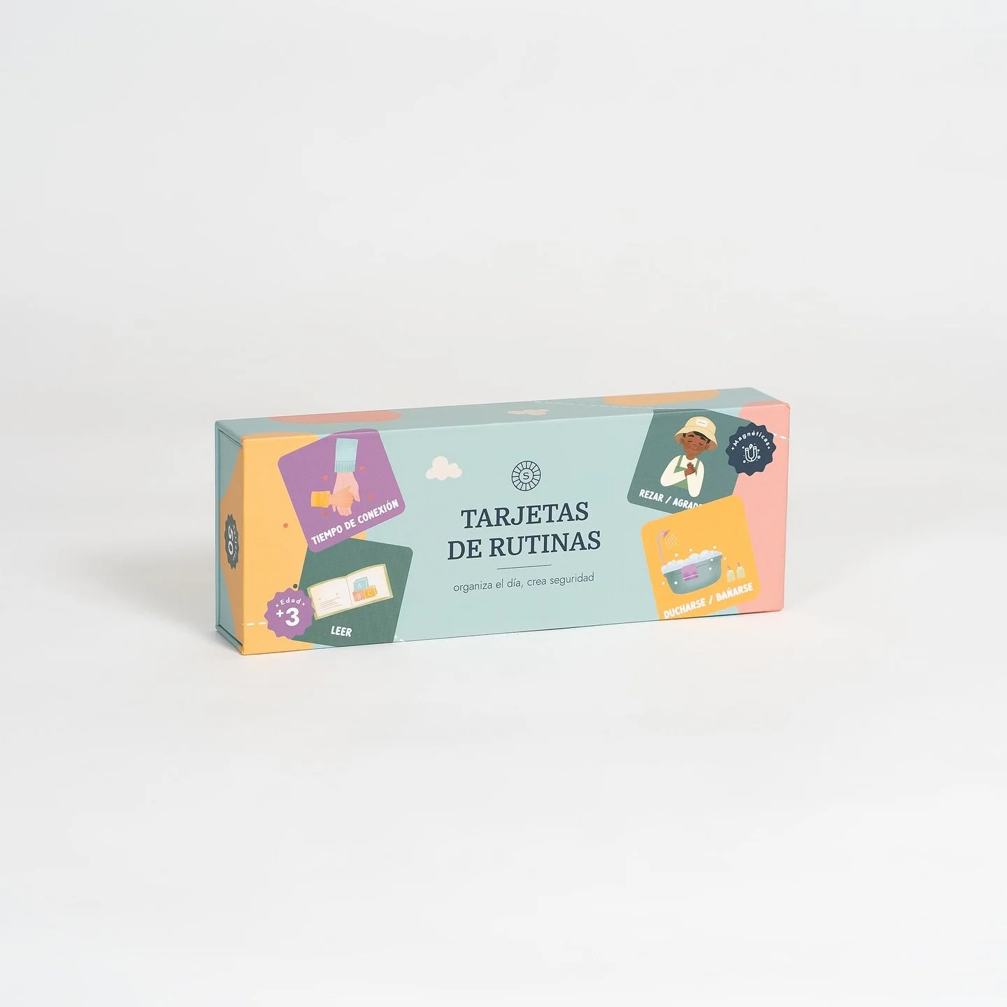 DISPONIBLES EN NUESTRA WEB🤩

Este set de 50 tarjetas magn&eacute;ticas est&aacute; dise&ntilde;ado para ayudar a las familias a organizar y dar sentido a las rutinas diarias de una forma pr&aacute;ctica y divertida🌈

Cada tarjeta muestra una ilustr